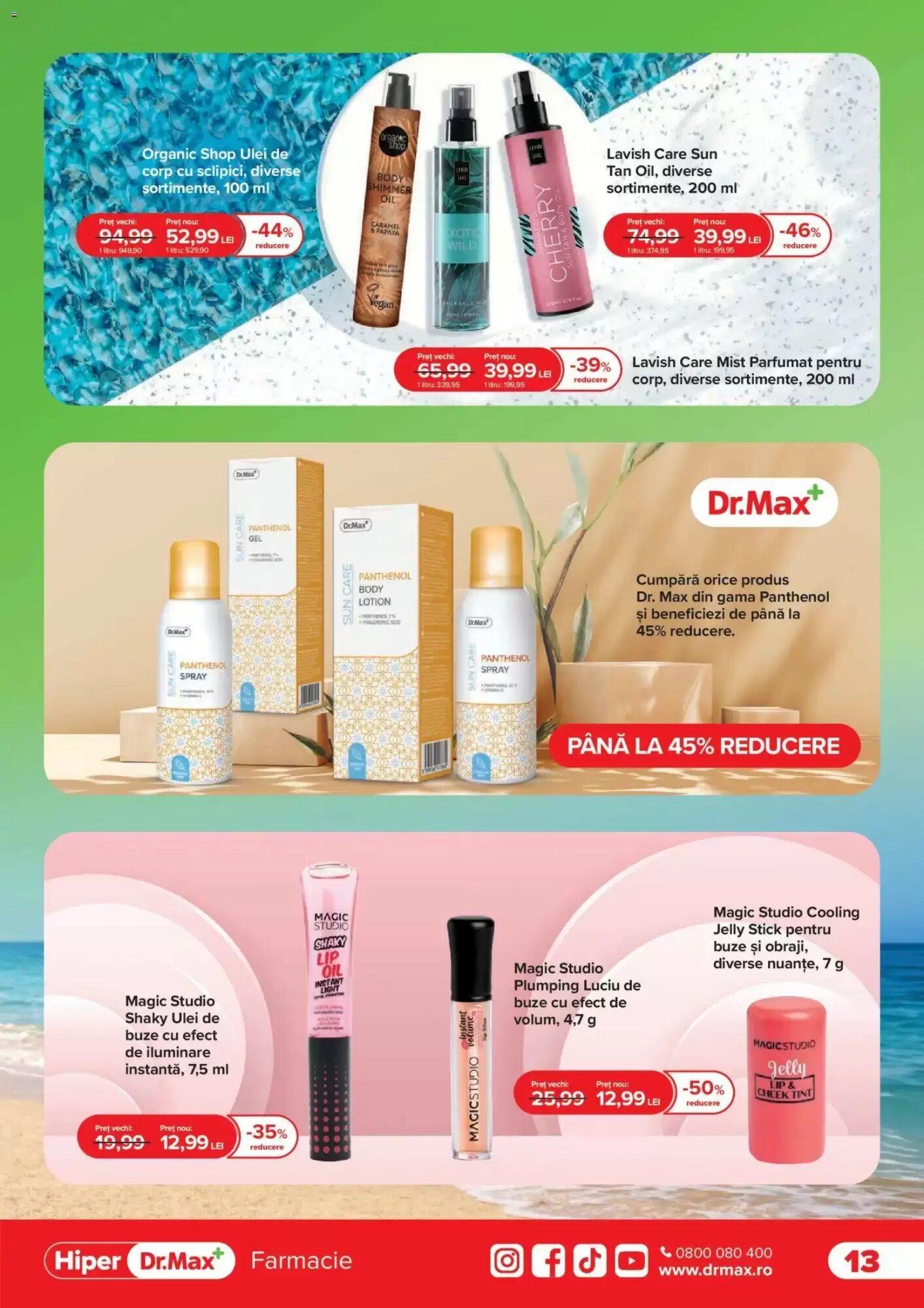 Catalogul cu oferte Dr.Max valabil de la 01.06.2026 - Pagina 13.