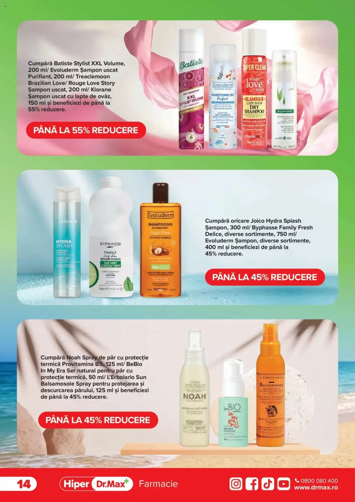 Catalogul cu oferte Dr.Max valabil de la 01.06.2026 - Pagina 14.