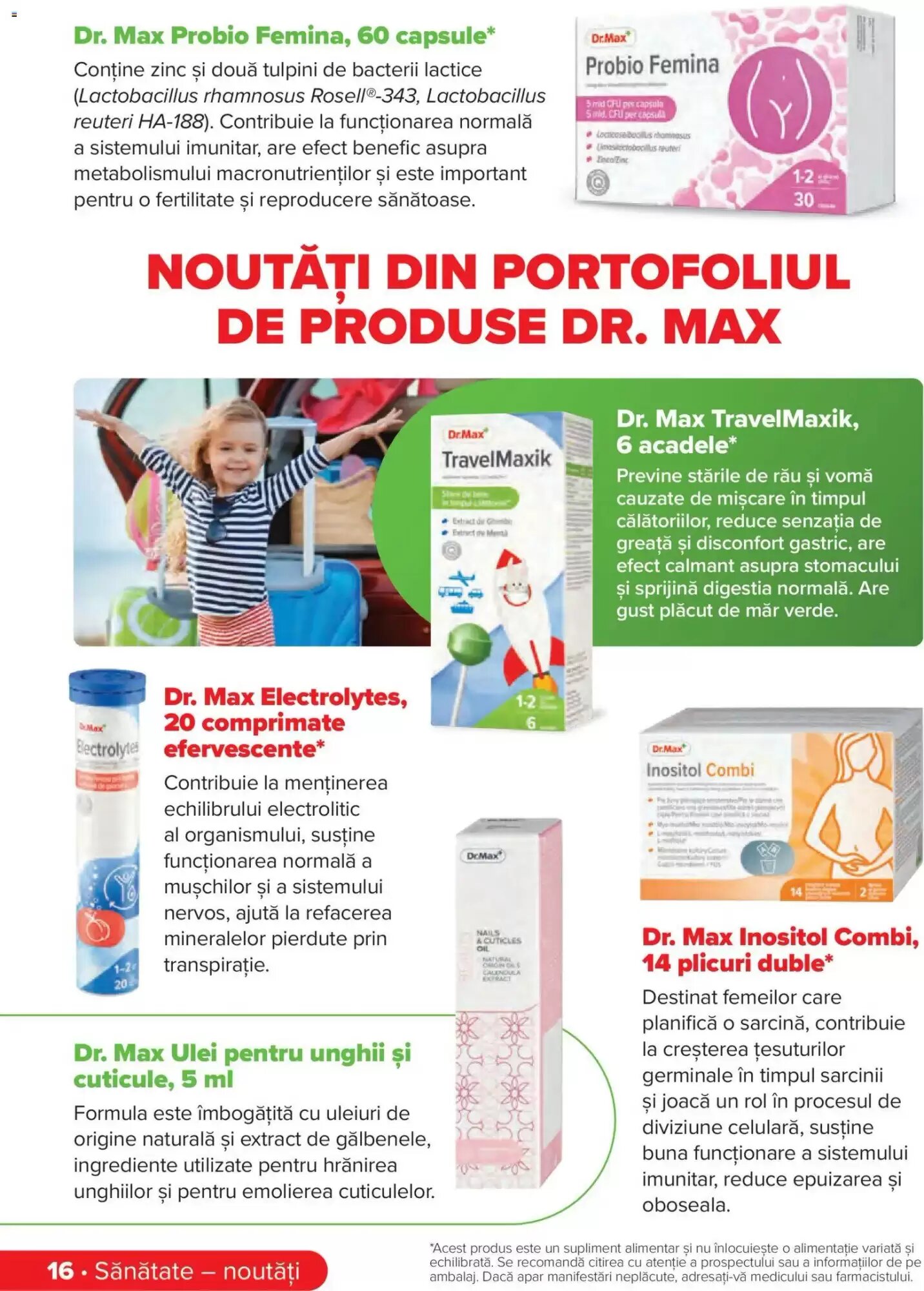Catalogul cu oferte Dr.Max valabil de la 01.06.2026 - Pagina 16.