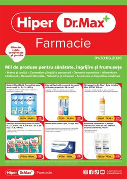 Catalogul cu oferte Dr.Max valabil de la 01.06.2026