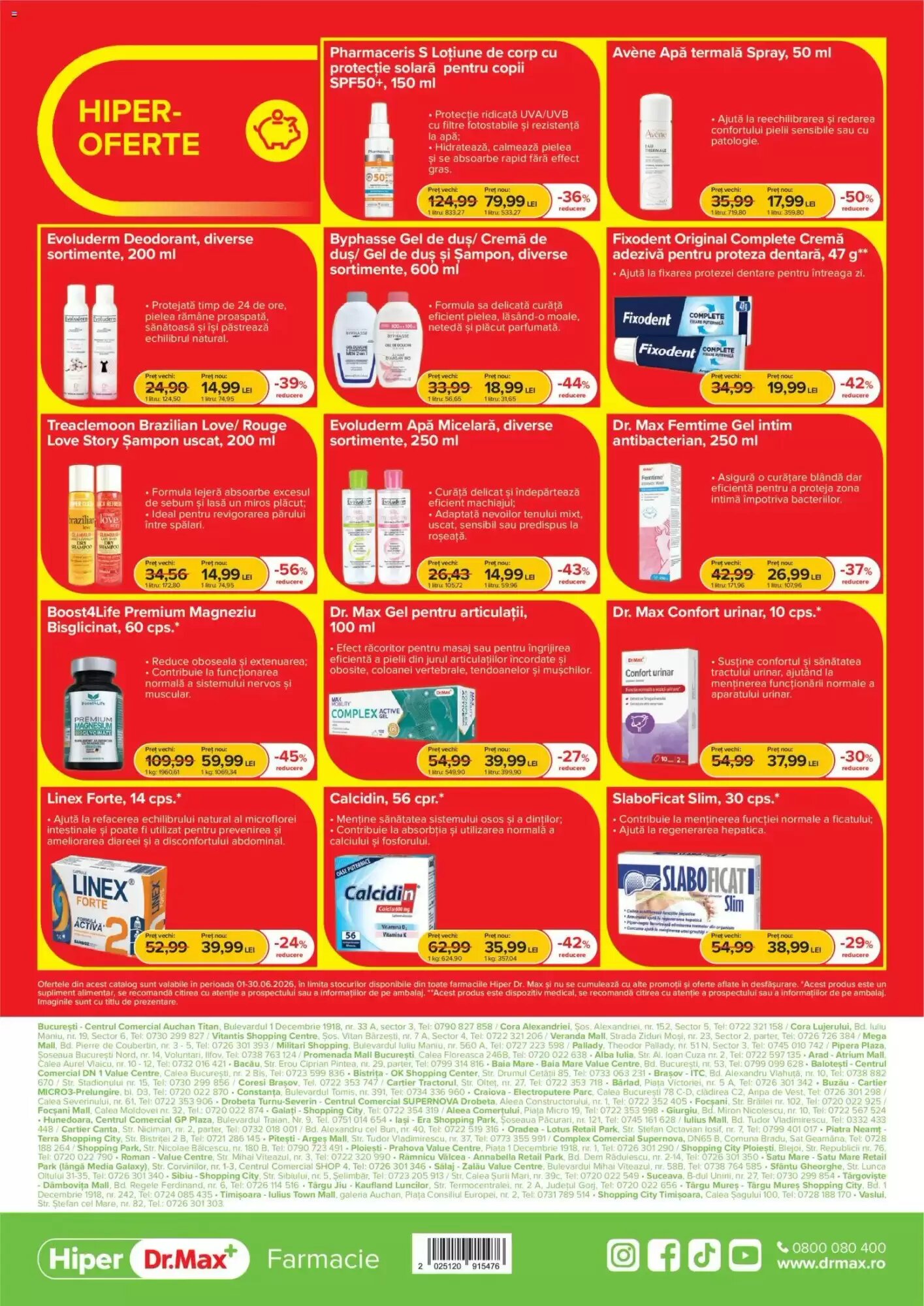 Catalogul cu oferte Dr.Max valabil de la 01.06.2026 - Pagina 8.