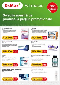 Catalogul cu oferte Dr.Max valabil de la 01.06.2026