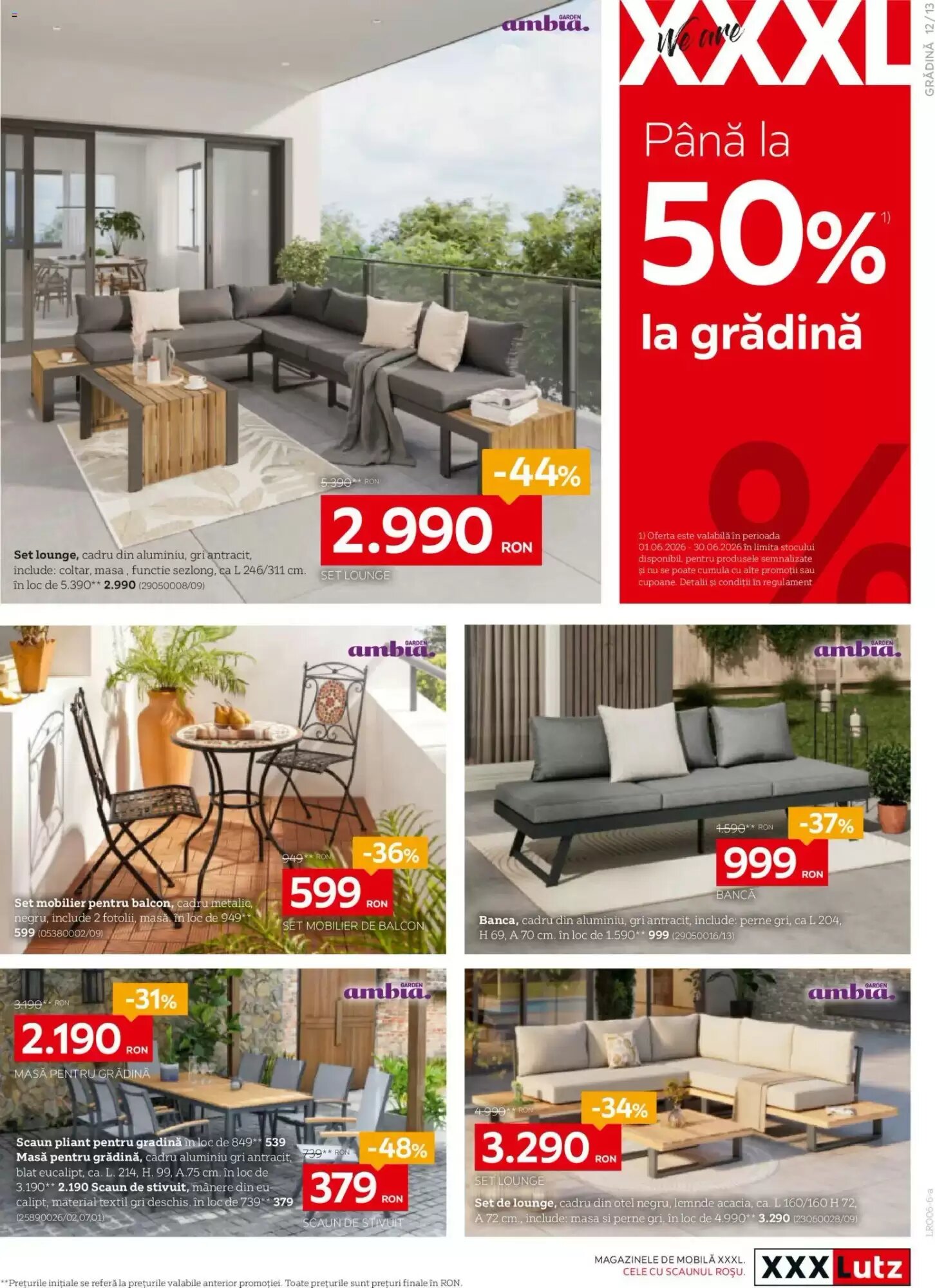 Catalogul cu oferte XXXLutz valabil de la 01.06.2026 - Pagina 13.