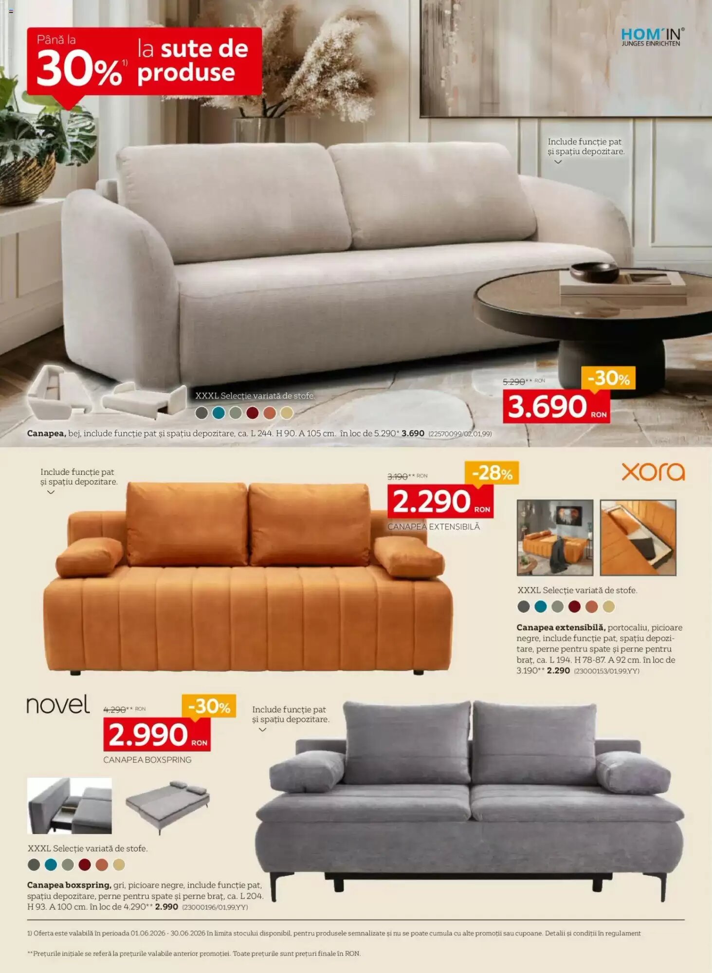 Catalogul cu oferte XXXLutz valabil de la 01.06.2026 - Pagina 6.