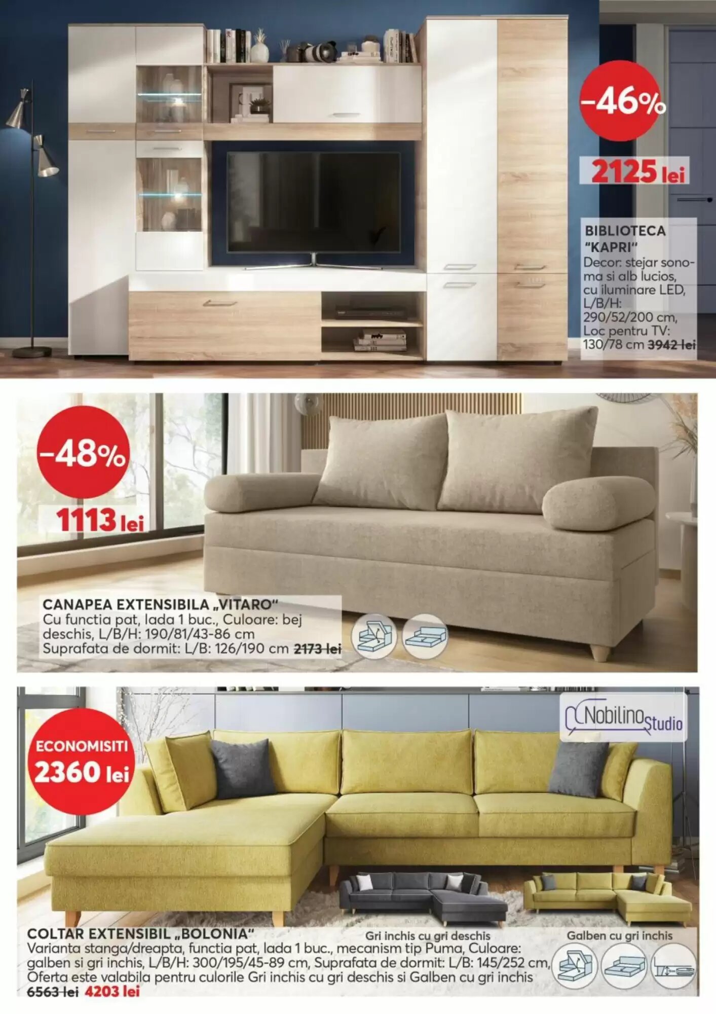 Catalogul cu oferte Mobila Videnov valabil de la 01.06.2026 - Pagina 9.