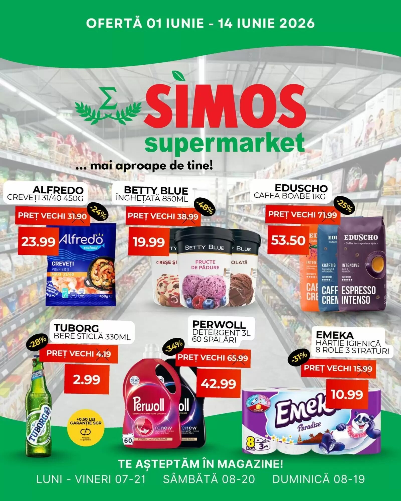 Catalogul cu oferte Simos valabil de la 01.06.2026 - Pagina 1.