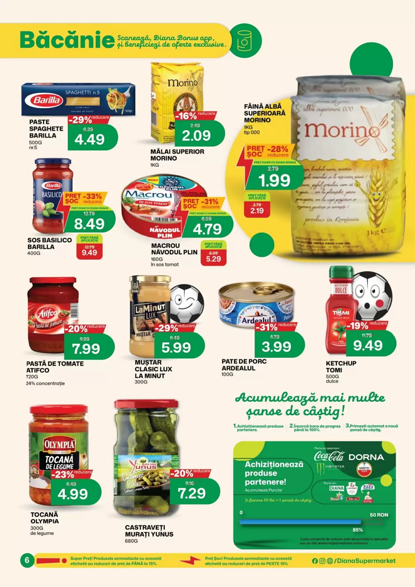 Catalogul cu oferte Diana Supermarket valabil de la 01.06.2026 - Pagina 6.