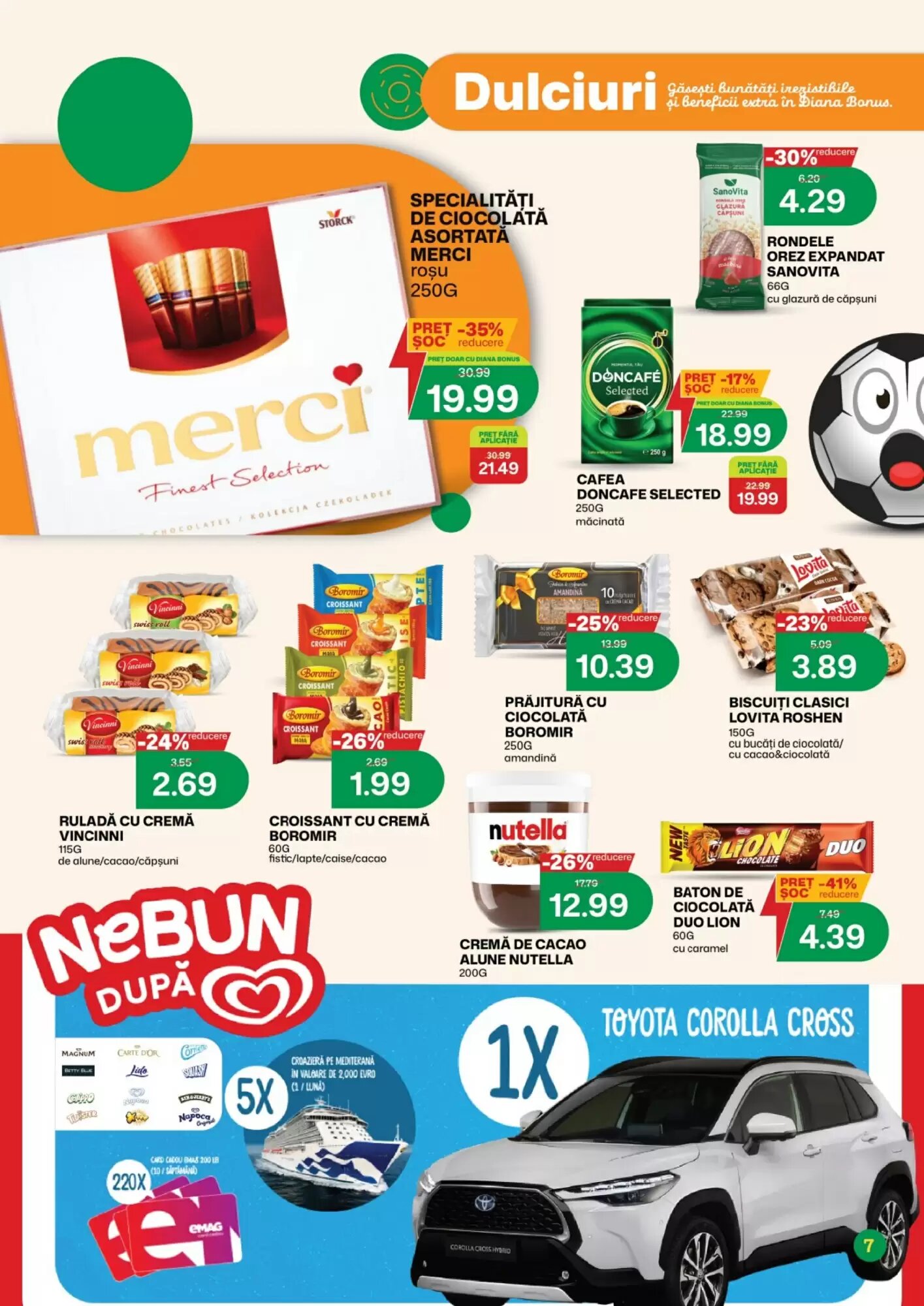 Catalogul cu oferte Diana Supermarket valabil de la 01.06.2026 - Pagina 7.