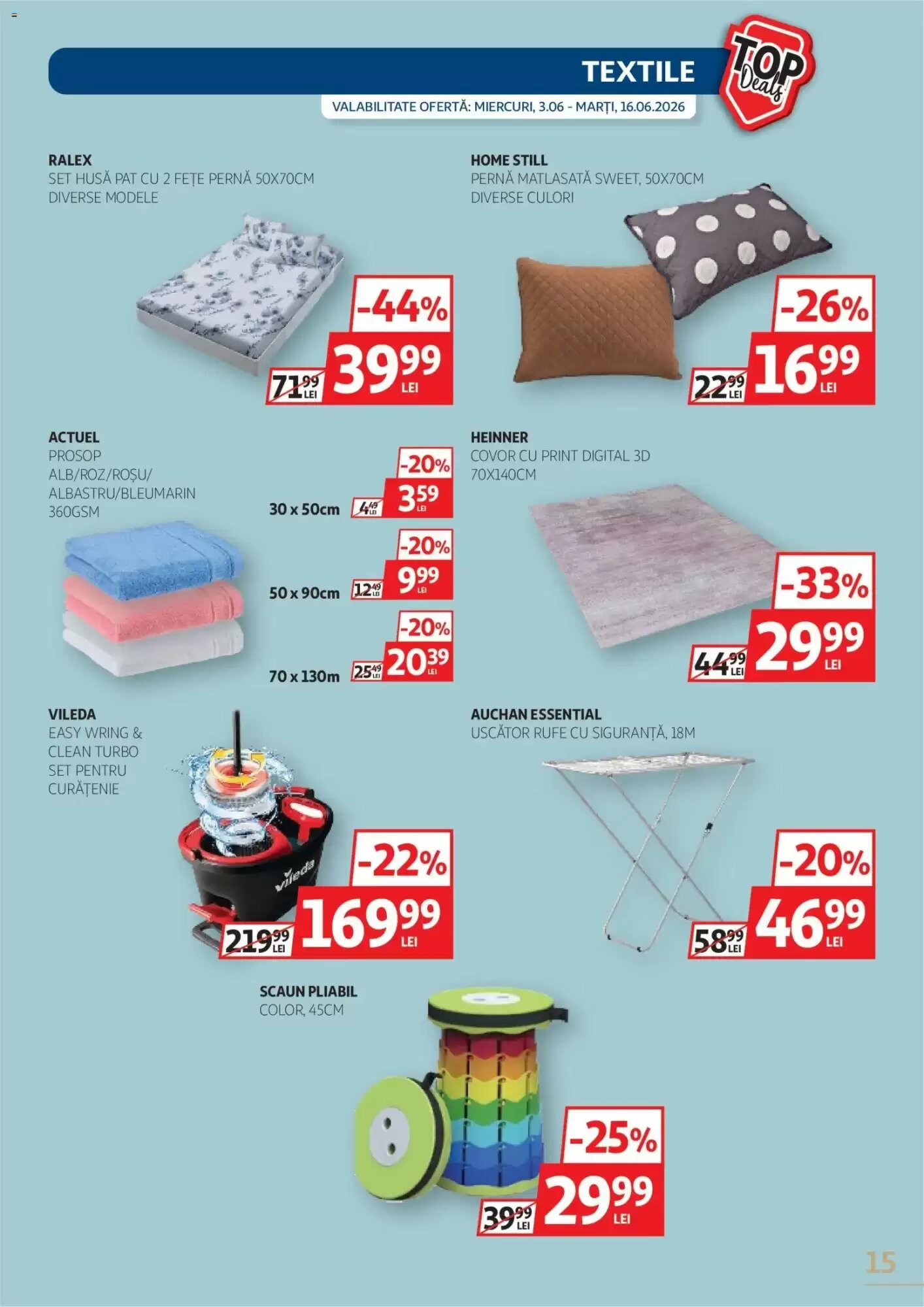 Catalogul cu oferte Auchan valabil de la 02.06.2026 - Pagina 15.