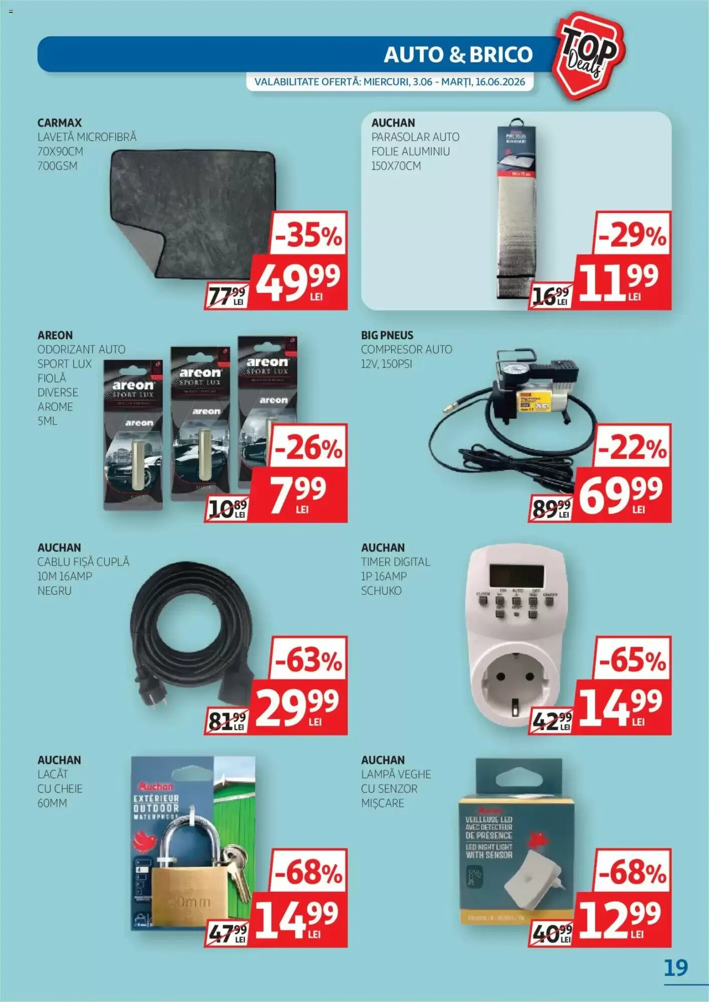 Catalogul cu oferte Auchan valabil de la 02.06.2026 - Pagina 19.