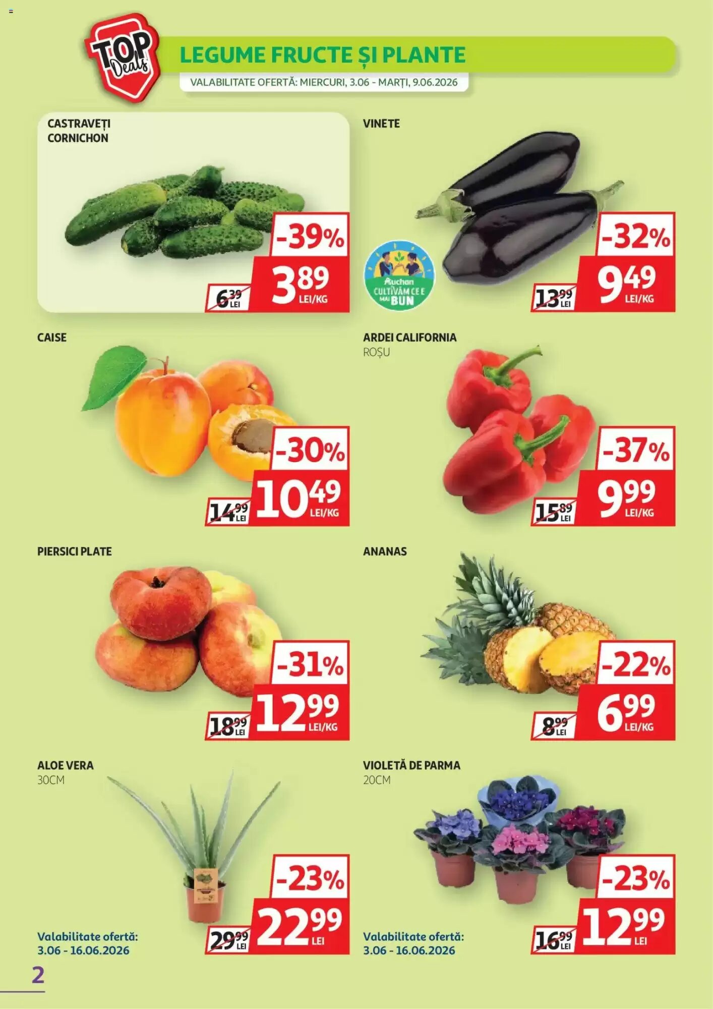 Catalogul cu oferte Auchan valabil de la 02.06.2026 - Pagina 2.