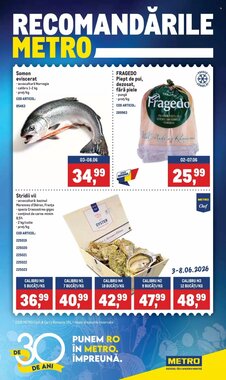 Catalogul cu oferte Metro valabil de la 03.06.2026