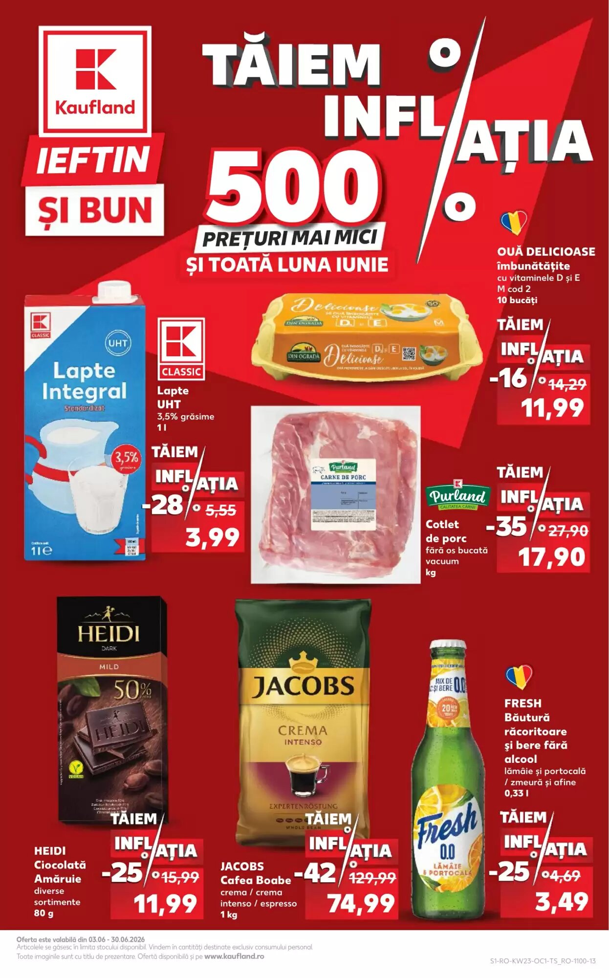 Catalogul cu oferte Kaufland valabil de la 03.06.2026 - Pagina 1.