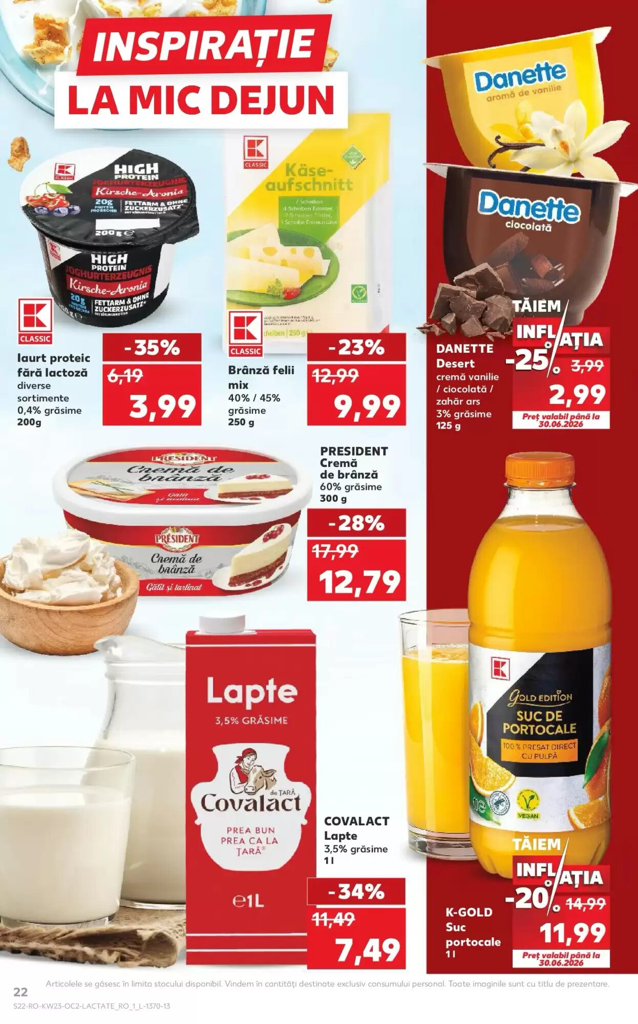 Catalogul cu oferte Kaufland valabil de la 03.06.2026 - Pagina 22.