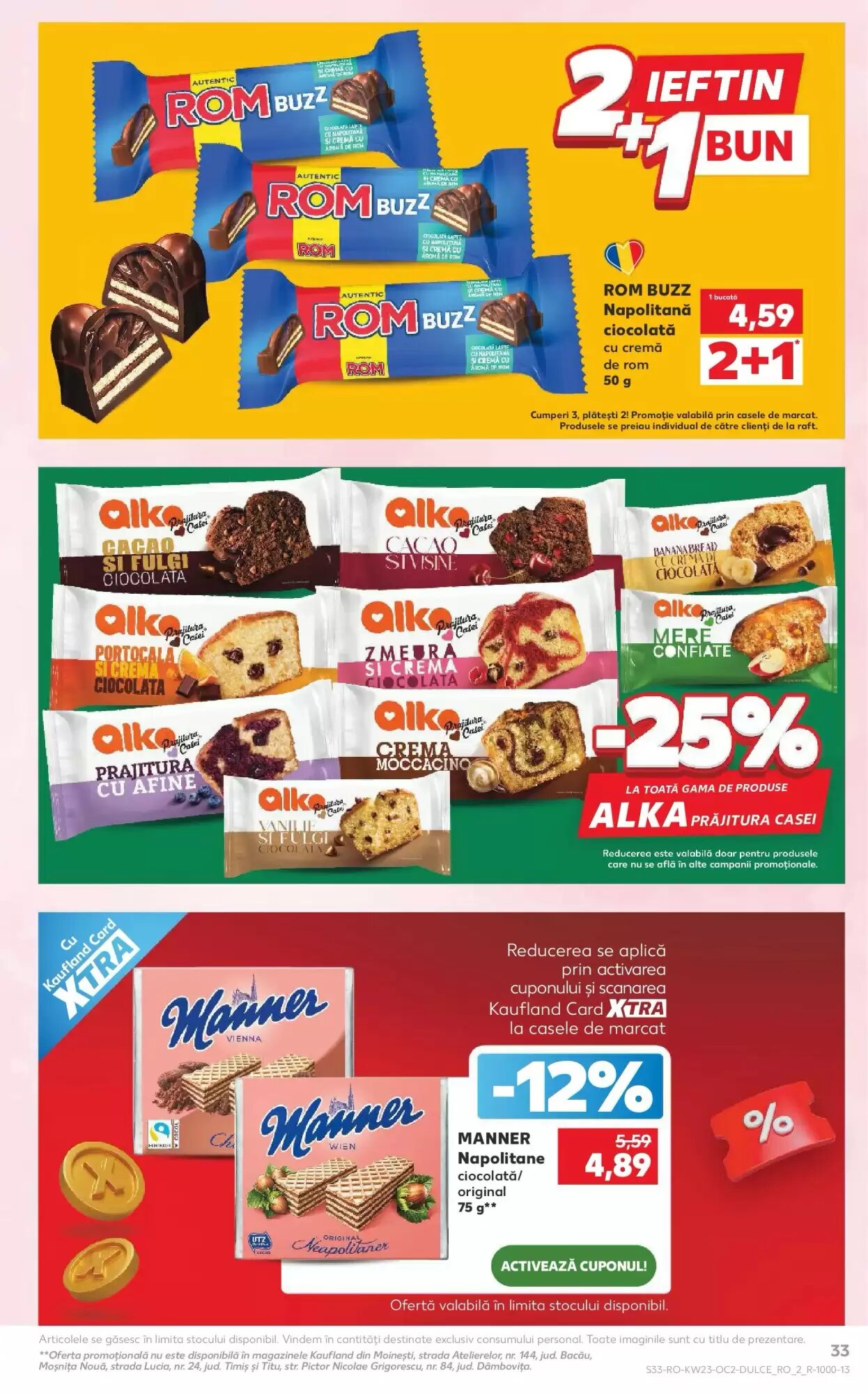 Catalogul cu oferte Kaufland valabil de la 03.06.2026 - Pagina 33.