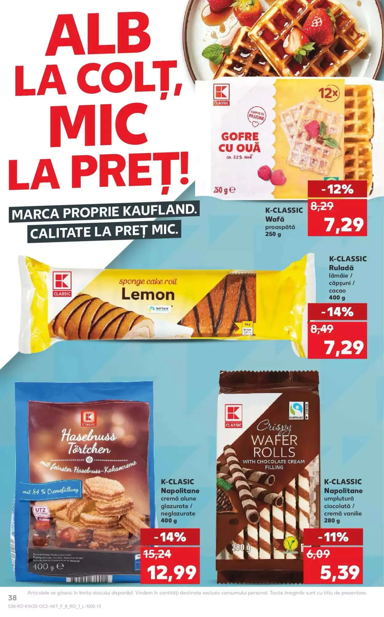 Catalogul cu oferte Kaufland valabil de la 03.06.2026 - Pagina 38.