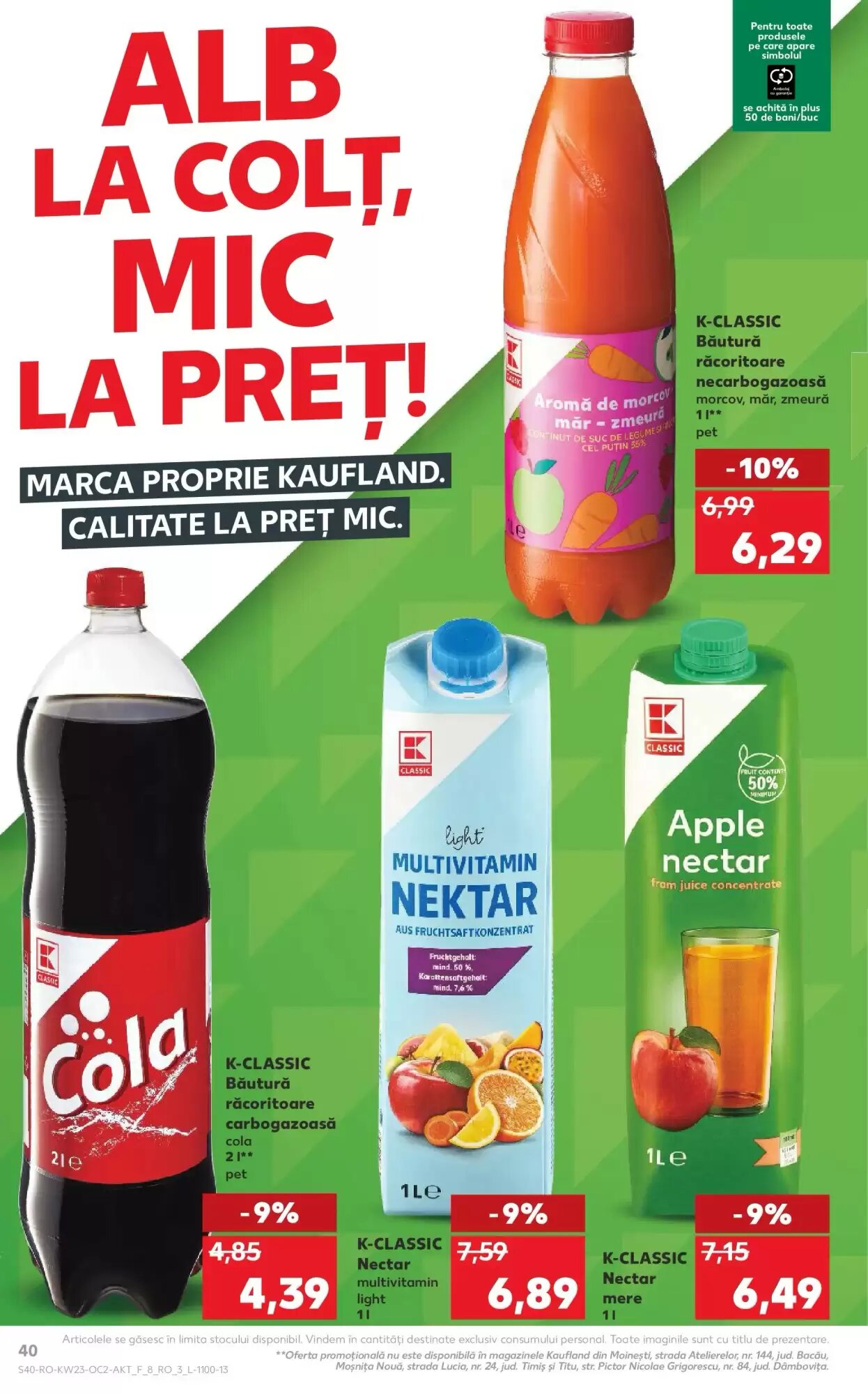 Catalogul cu oferte Kaufland valabil de la 03.06.2026 - Pagina 40.