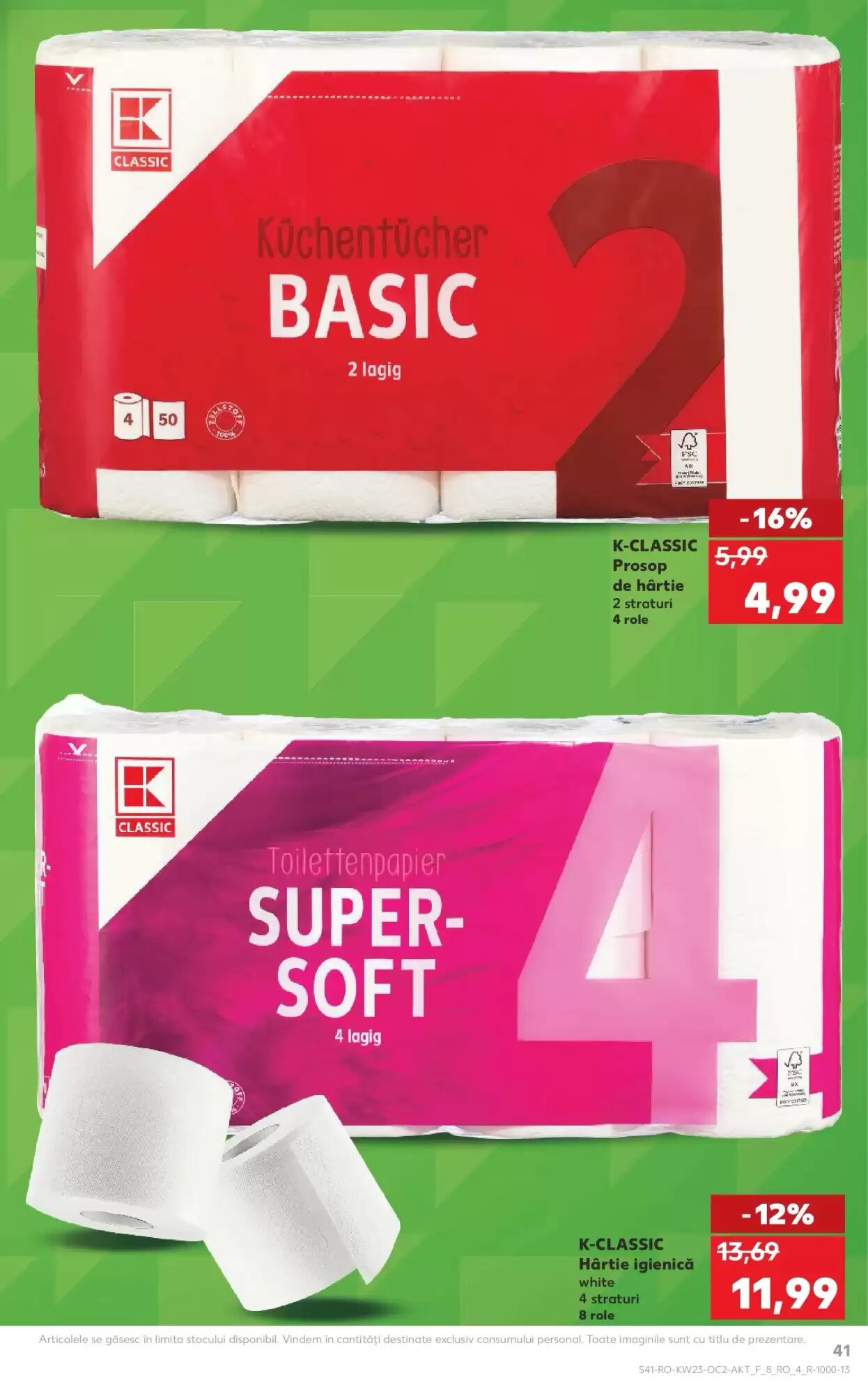 Catalogul cu oferte Kaufland valabil de la 03.06.2026 - Pagina 41.