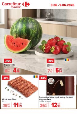 Catalogul cu oferte Carrefour Market valabil de la 03.06.2026