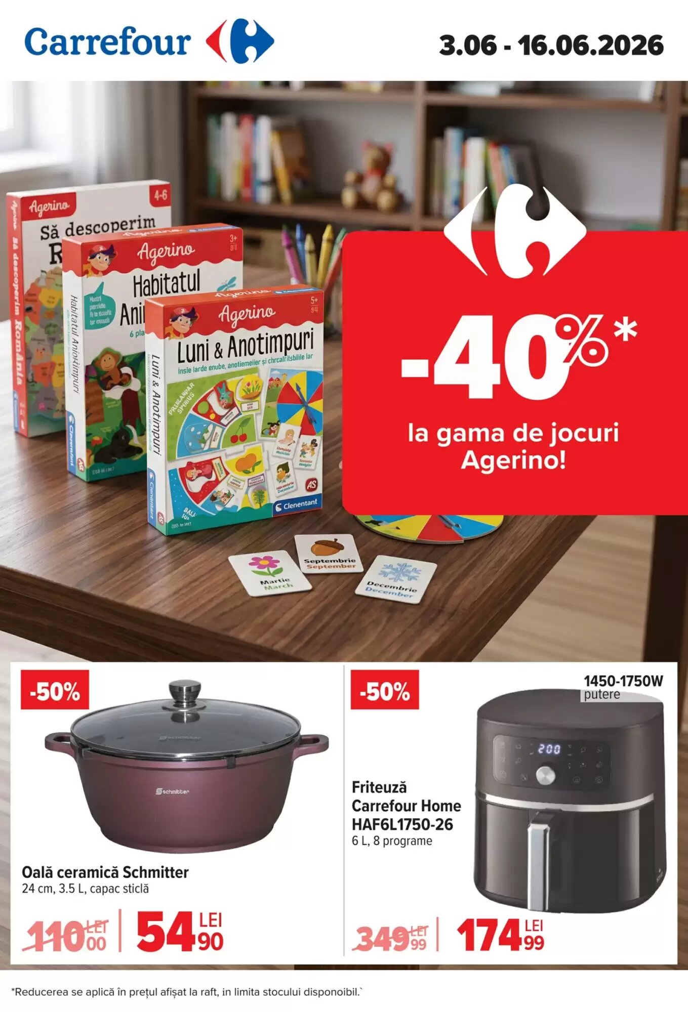 Catalogul cu oferte Carrefour valabil de la 03.06.2026 - Pagina 1.