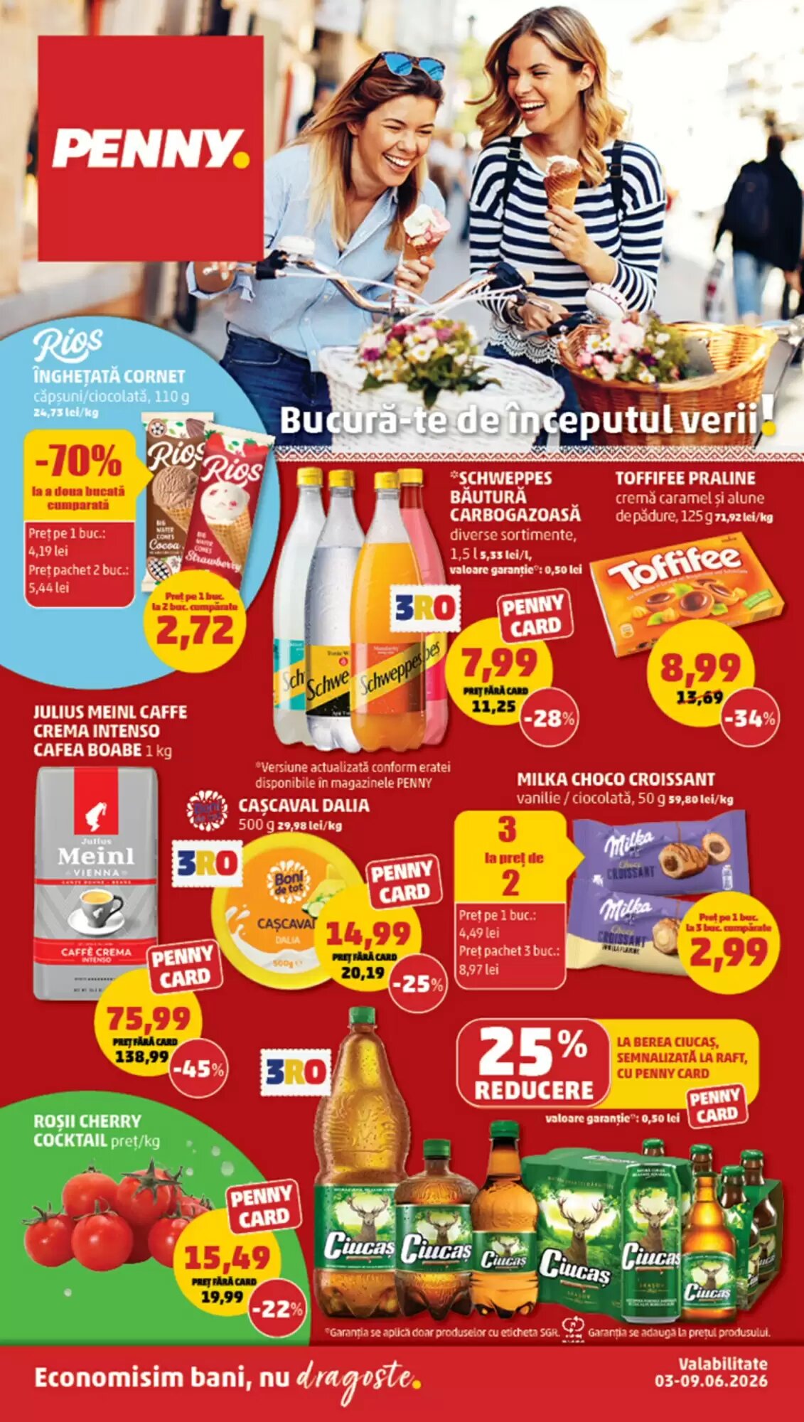 Catalogul cu oferte Penny valabil de la 03.06.2026 - Pagina 1.
