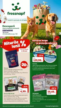 Catalogul cu oferte Fressnapf valabil de la 04.06.2026