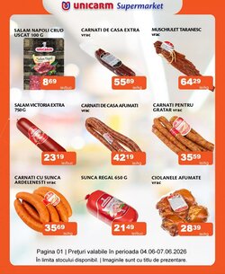 Catalogul cu oferte Unicarm valabil de la 04.06.2026