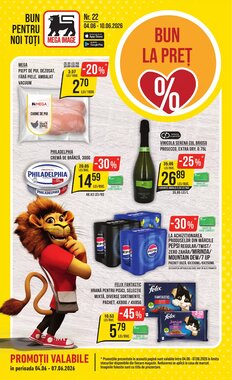 Catalogul cu oferte Mega Image valabil de la 04.06.2026