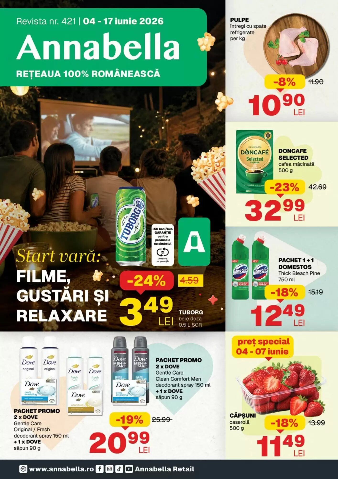 Catalogul cu oferte Annabella valabil de la 04.06.2026 - Pagina 1.