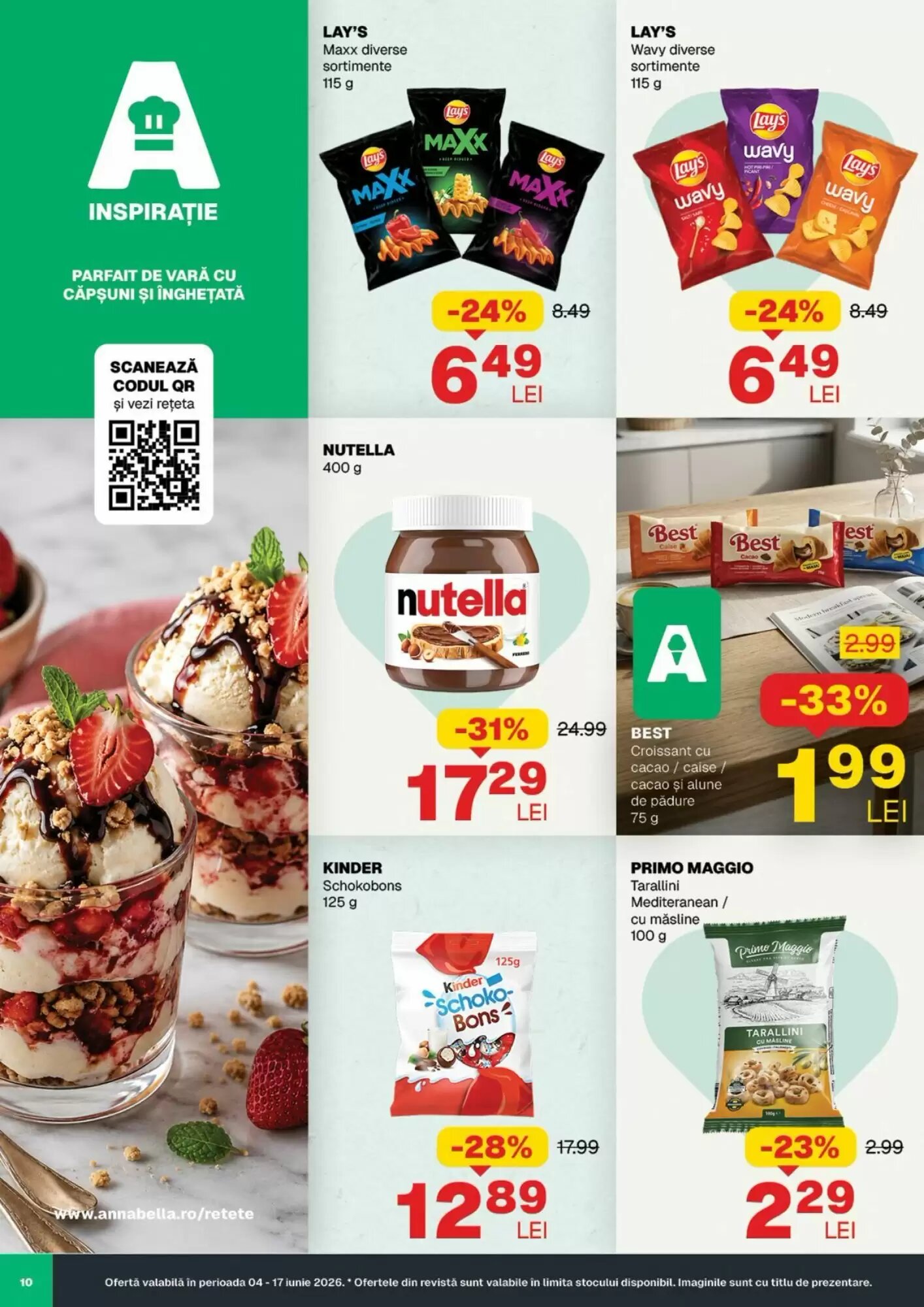 Catalogul cu oferte Annabella valabil de la 04.06.2026 - Pagina 10.