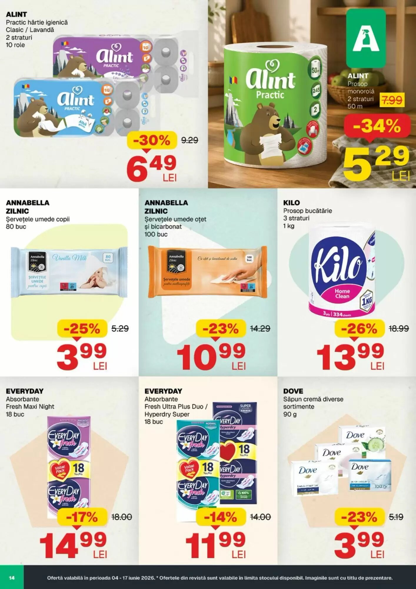 Catalogul cu oferte Annabella valabil de la 04.06.2026 - Pagina 14.