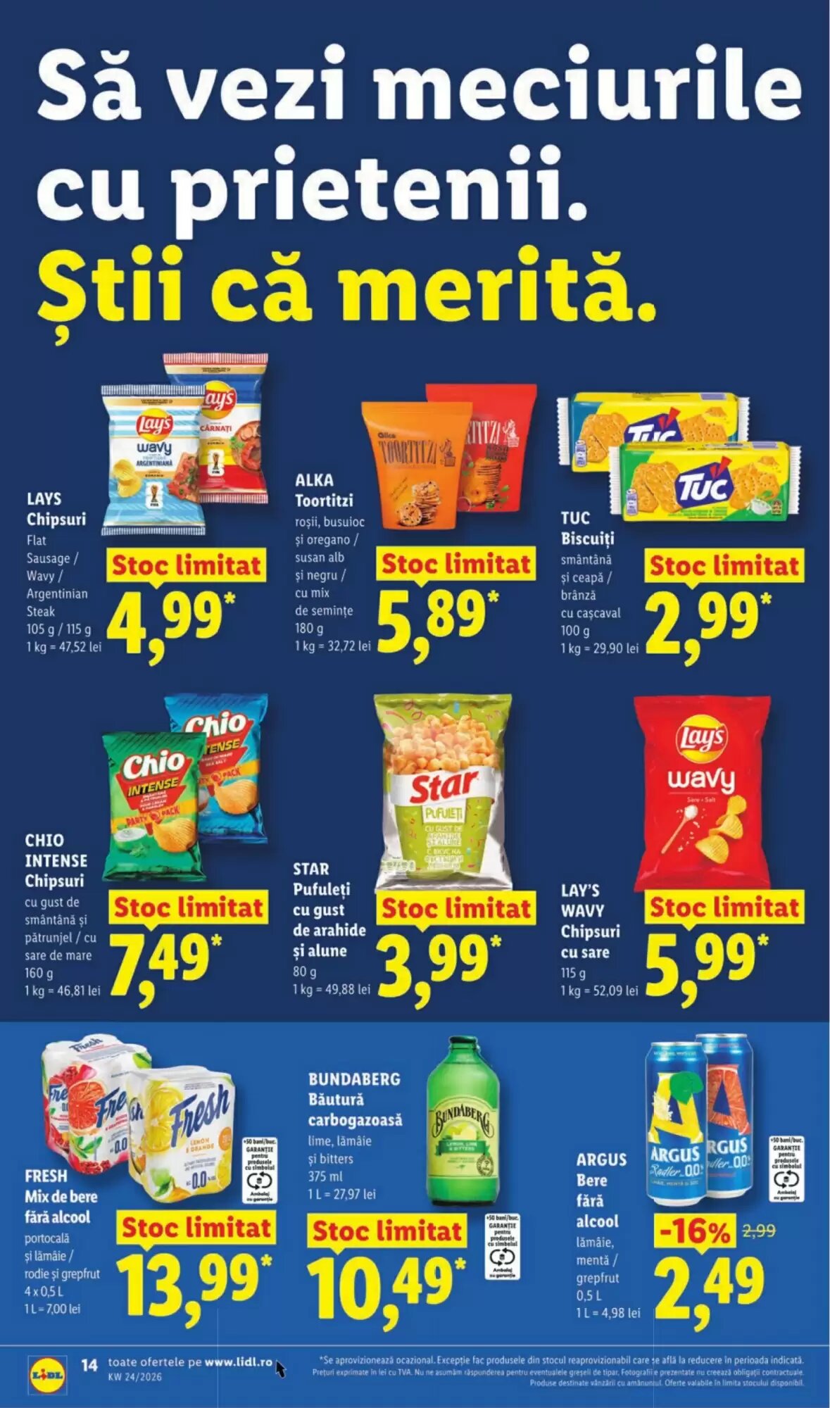 Catalogul cu oferte Lidl valabil de la 08.06.2026 - Pagina 14.