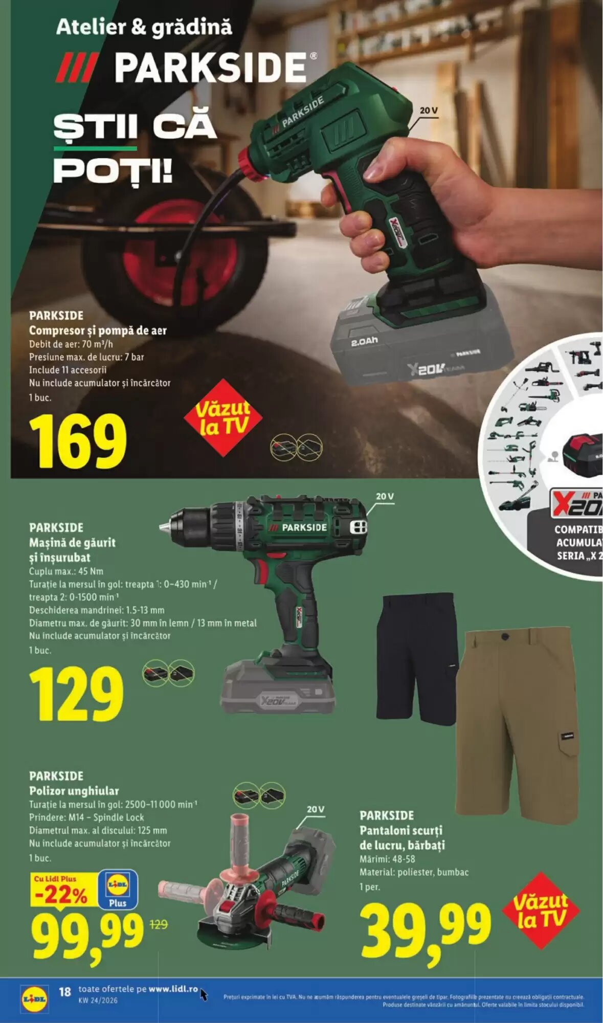 Catalogul cu oferte Lidl valabil de la 08.06.2026 - Pagina 18.