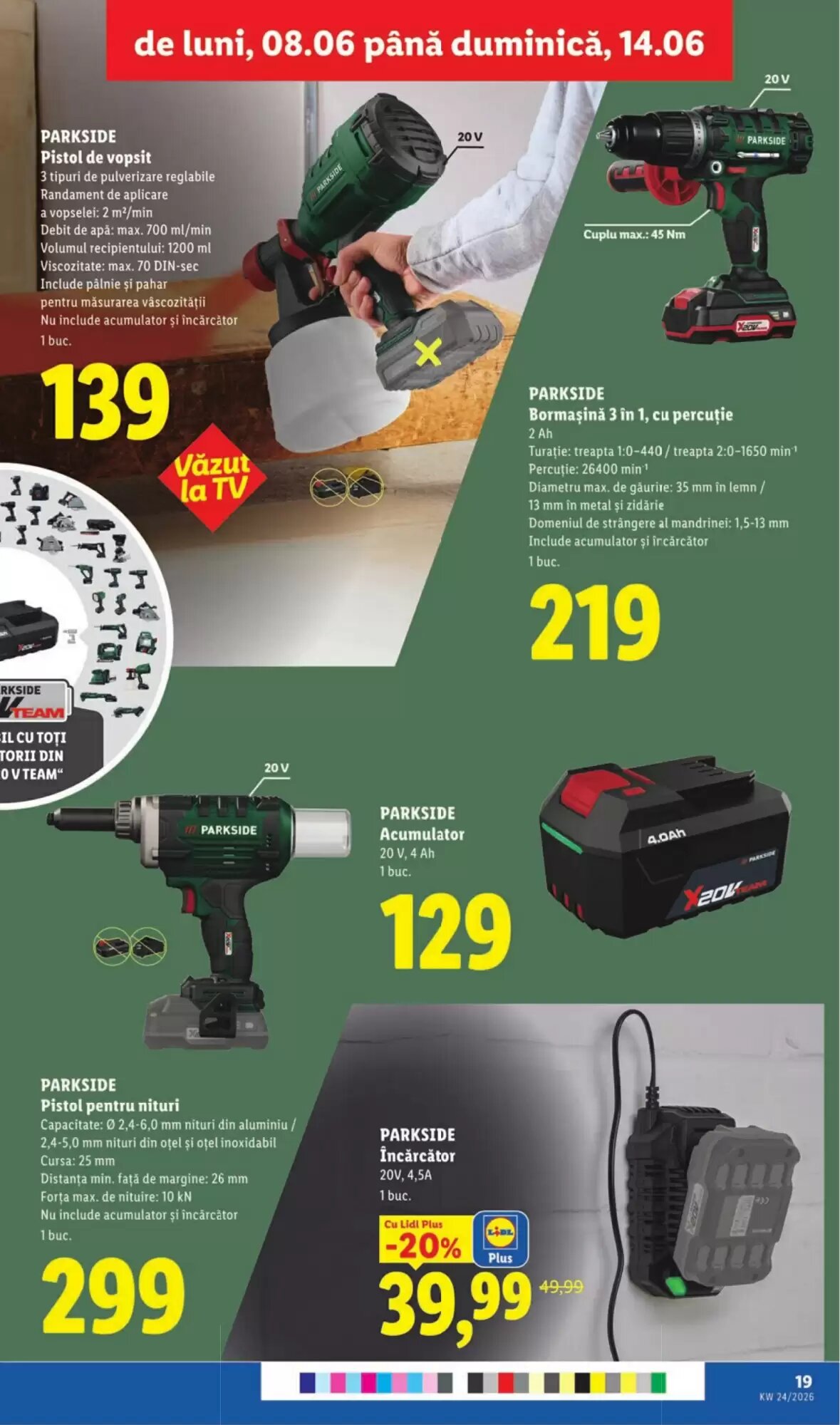 Catalogul cu oferte Lidl valabil de la 08.06.2026 - Pagina 19.