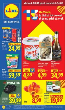 Catalogul cu oferte Lidl valabil de la 08.06.2026