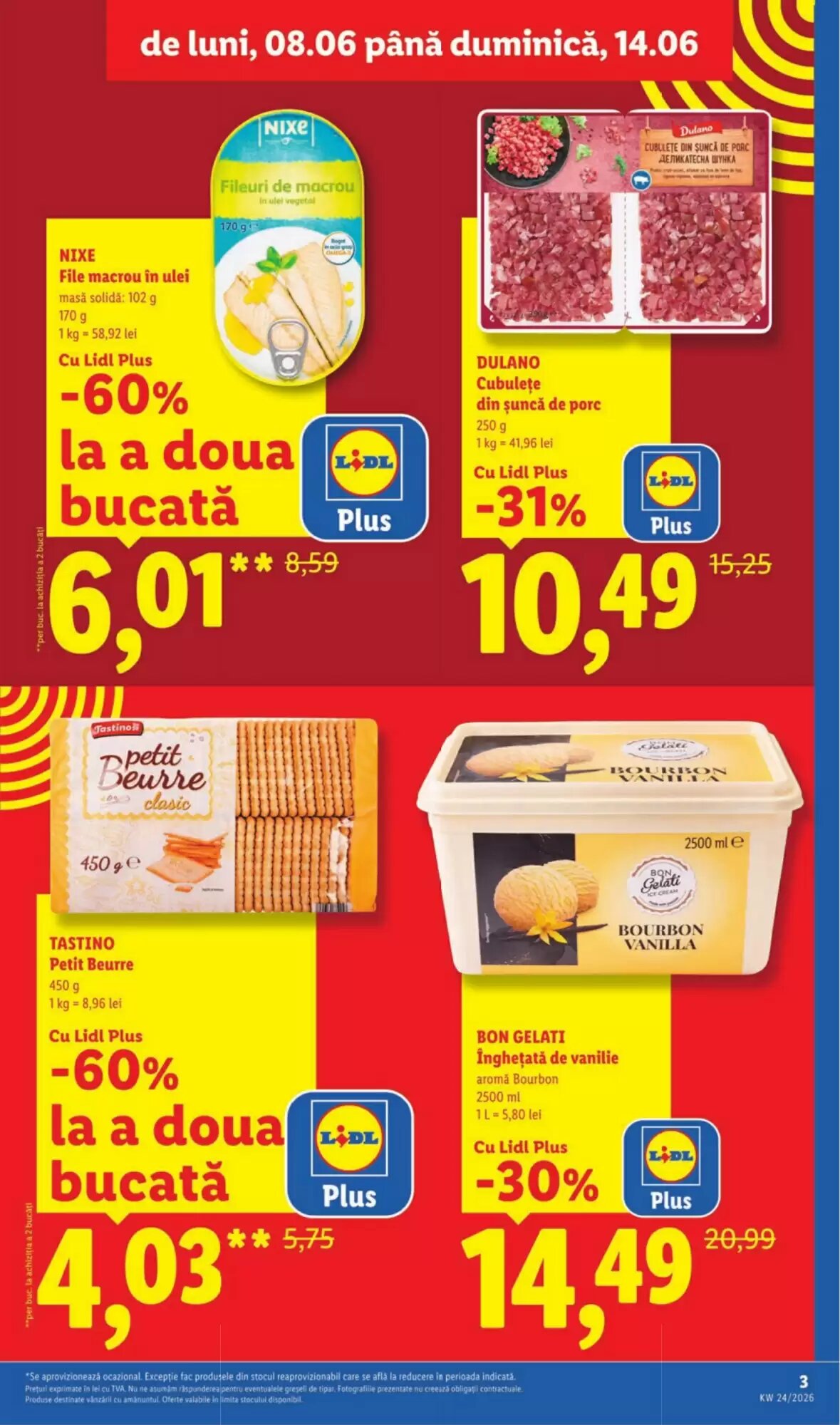 Catalogul cu oferte Lidl valabil de la 08.06.2026 - Pagina 3.