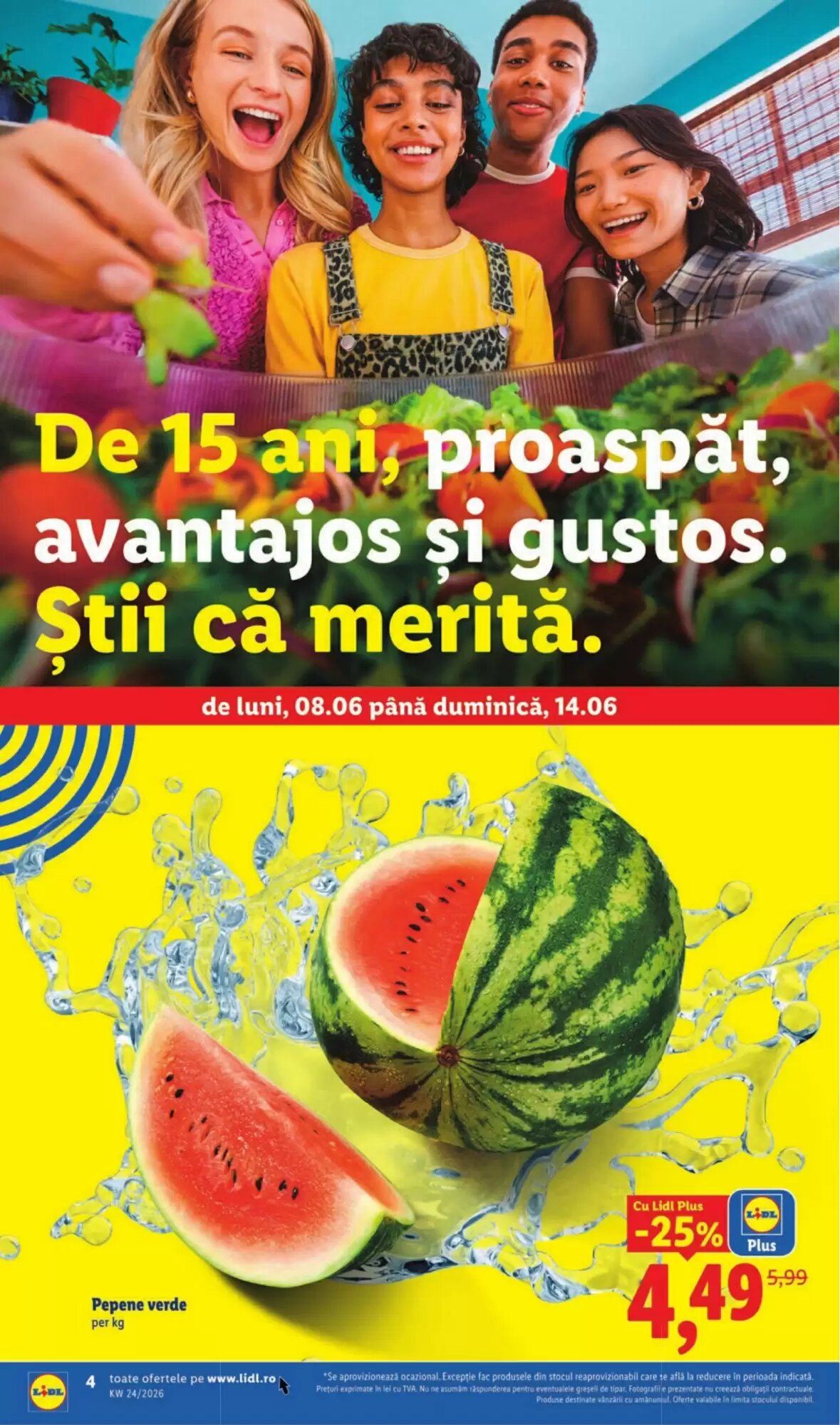 Catalogul cu oferte Lidl valabil de la 08.06.2026 - Pagina 4.
