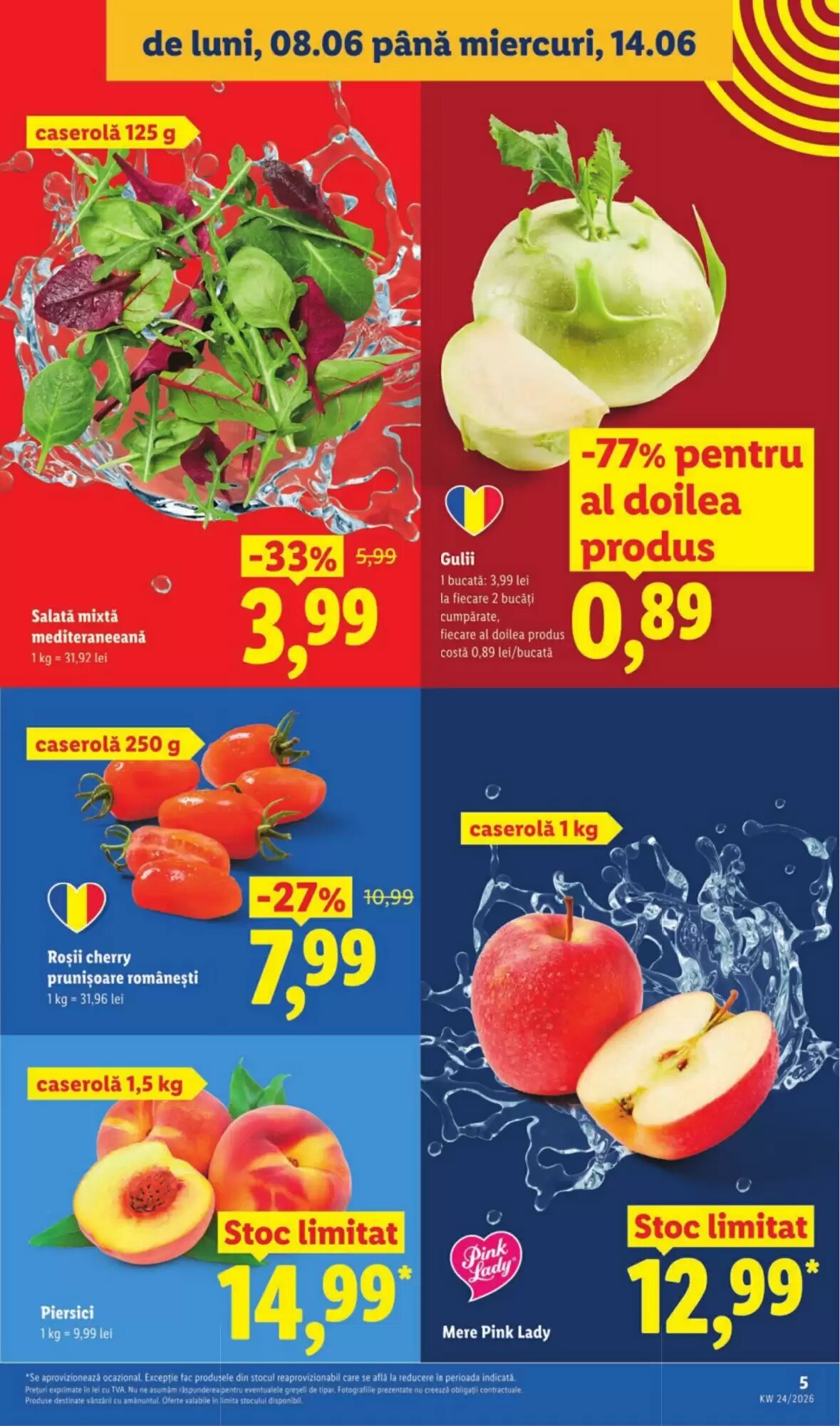 Catalogul cu oferte Lidl valabil de la 08.06.2026 - Pagina 5.