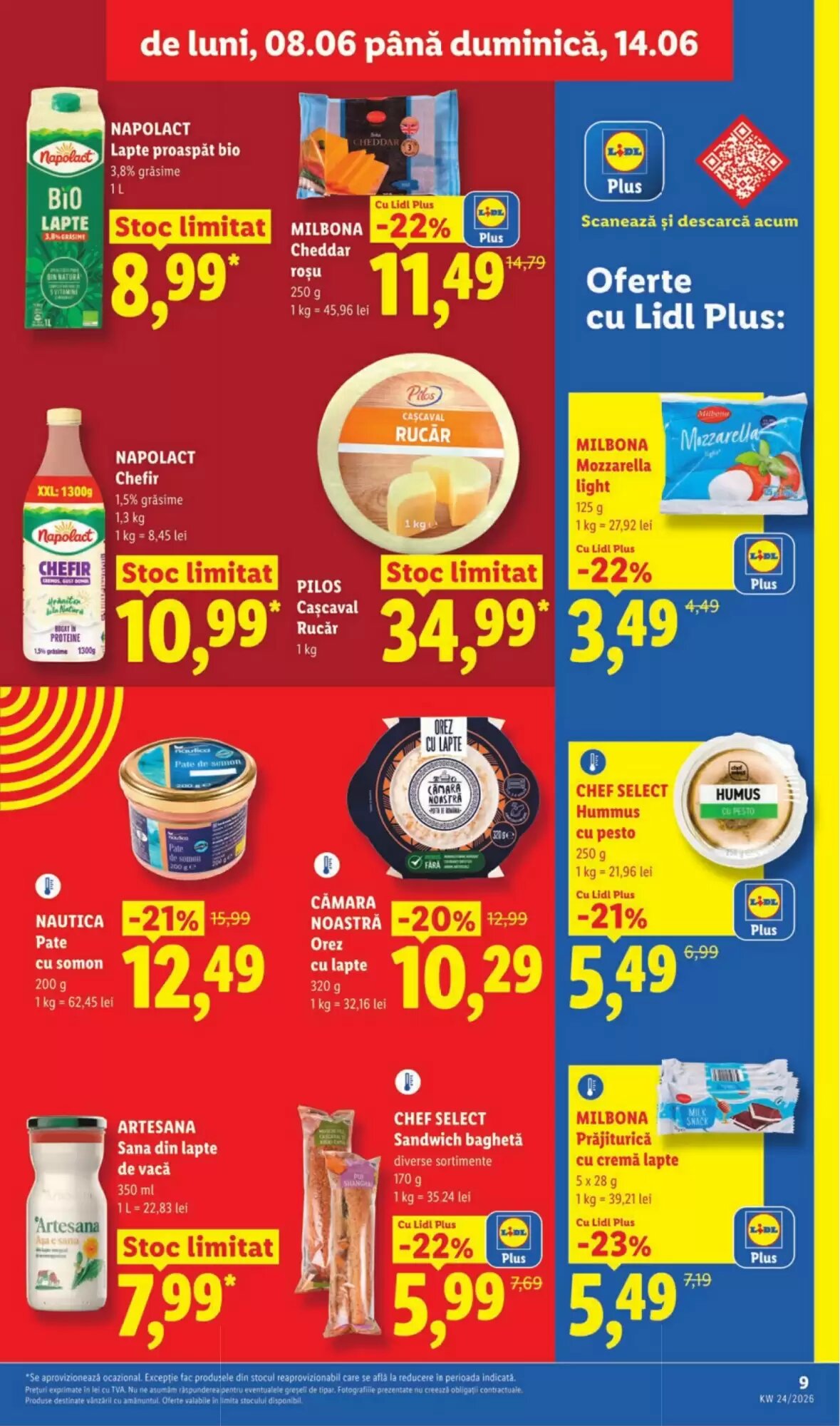 Catalogul cu oferte Lidl valabil de la 08.06.2026 - Pagina 9.