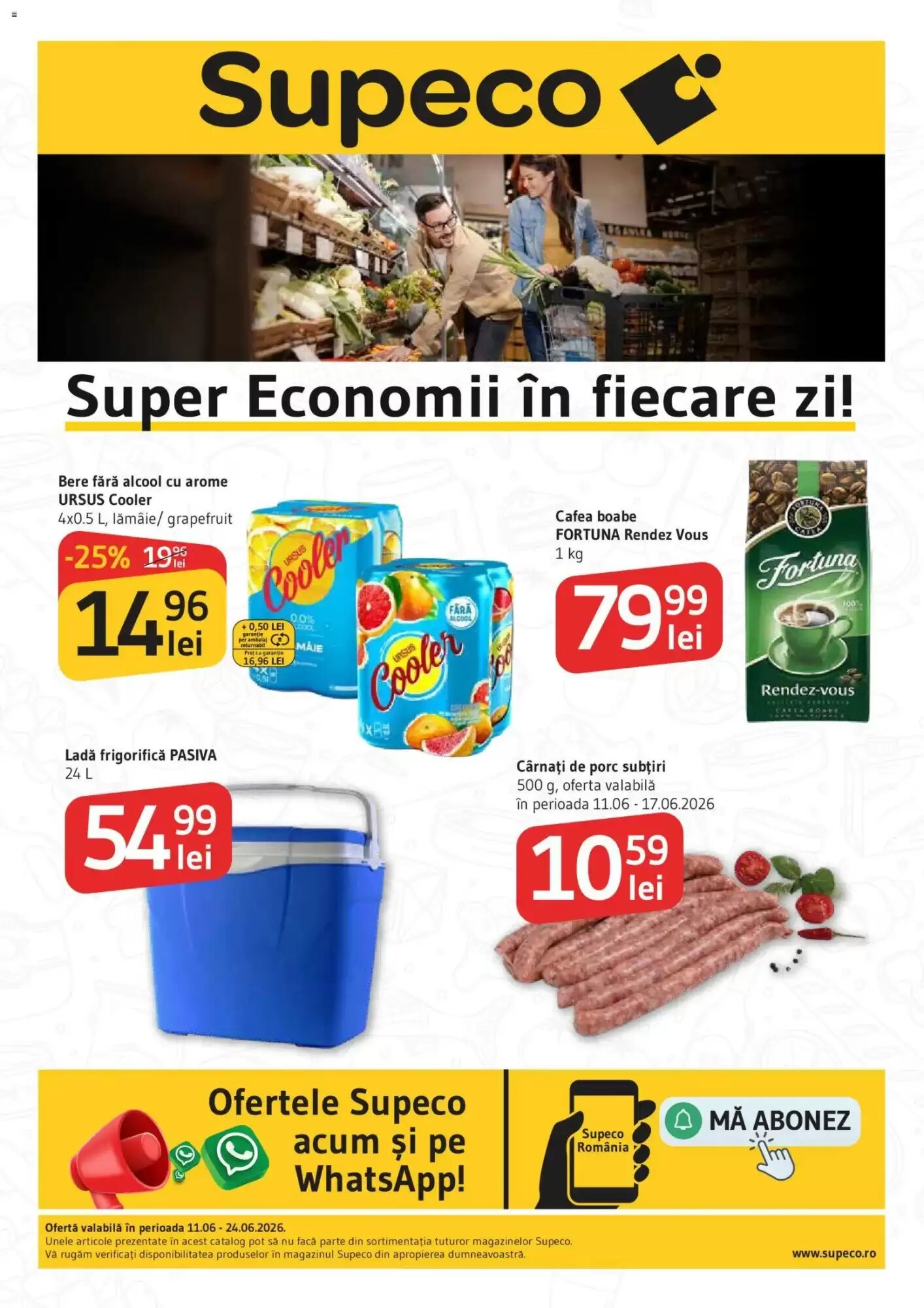 Catalogul cu oferte Supeco valabil de la 10.06.2026 - Pagina 1.