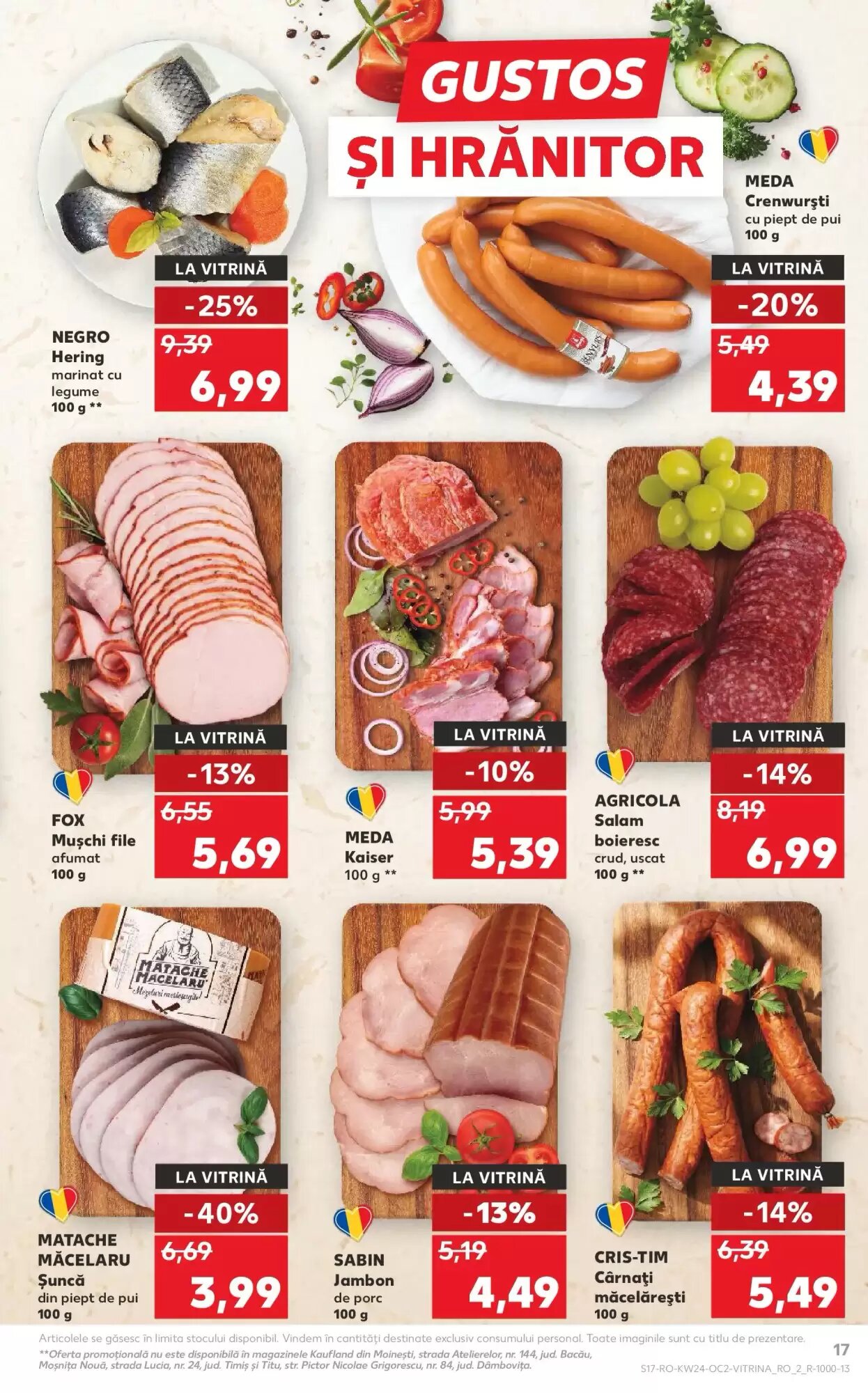 Catalogul cu oferte Kaufland valabil de la 10.06.2026 - Pagina 17.