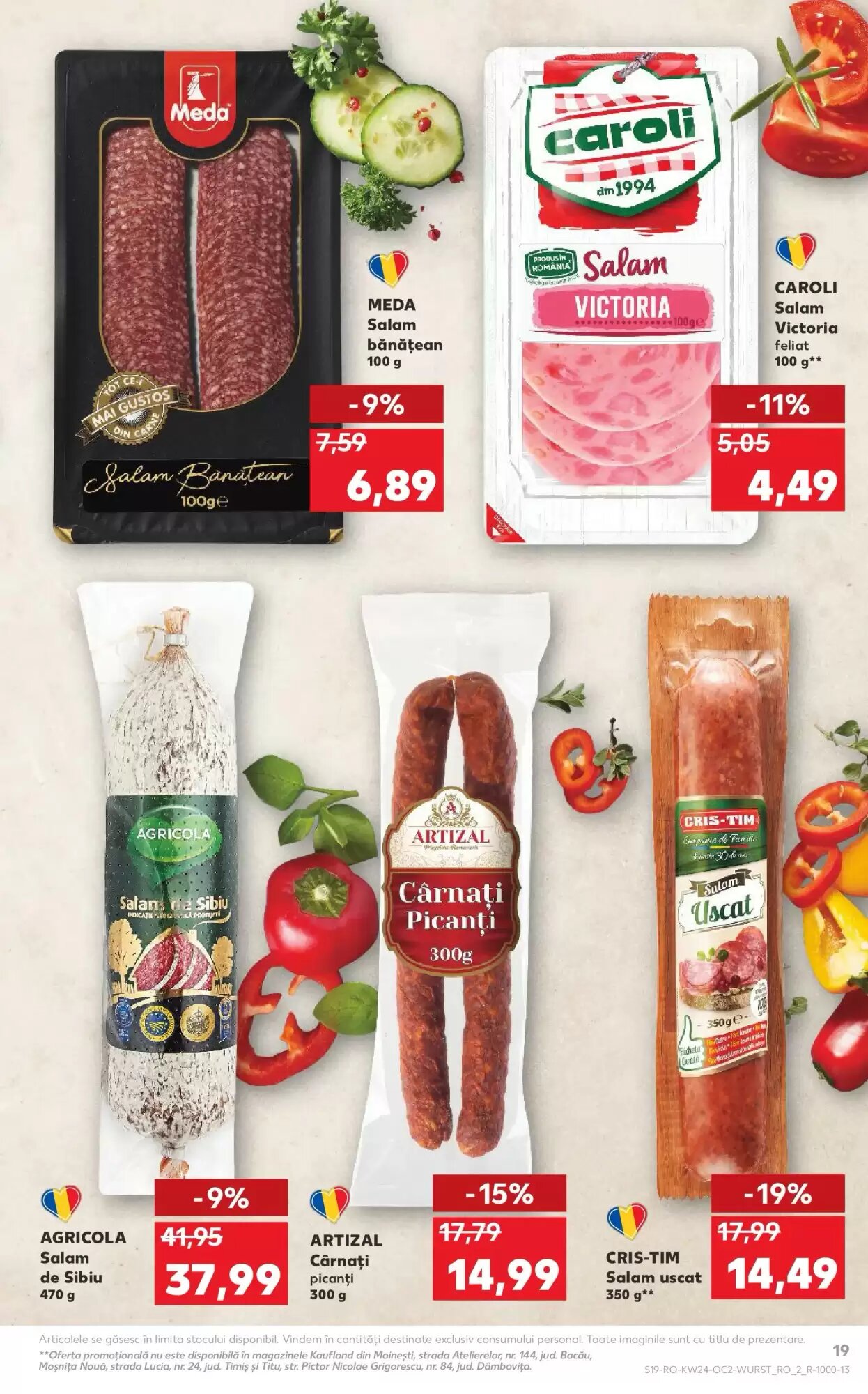 Catalogul cu oferte Kaufland valabil de la 10.06.2026 - Pagina 19.