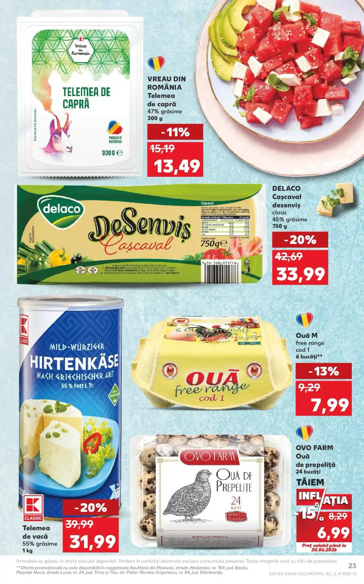 Catalogul cu oferte Kaufland valabil de la 10.06.2026 - Pagina 23.