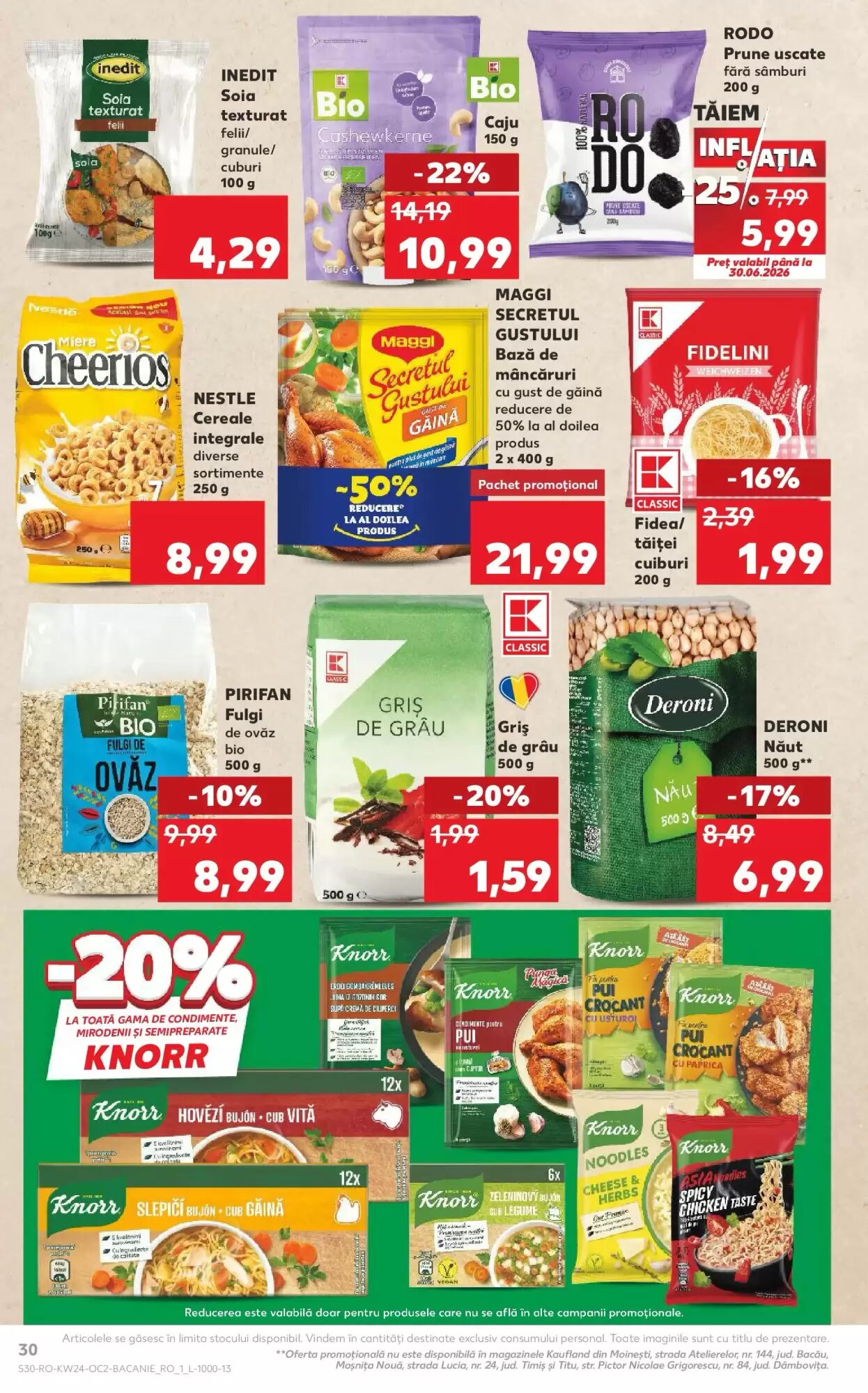 Catalogul cu oferte Kaufland valabil de la 10.06.2026 - Pagina 30.