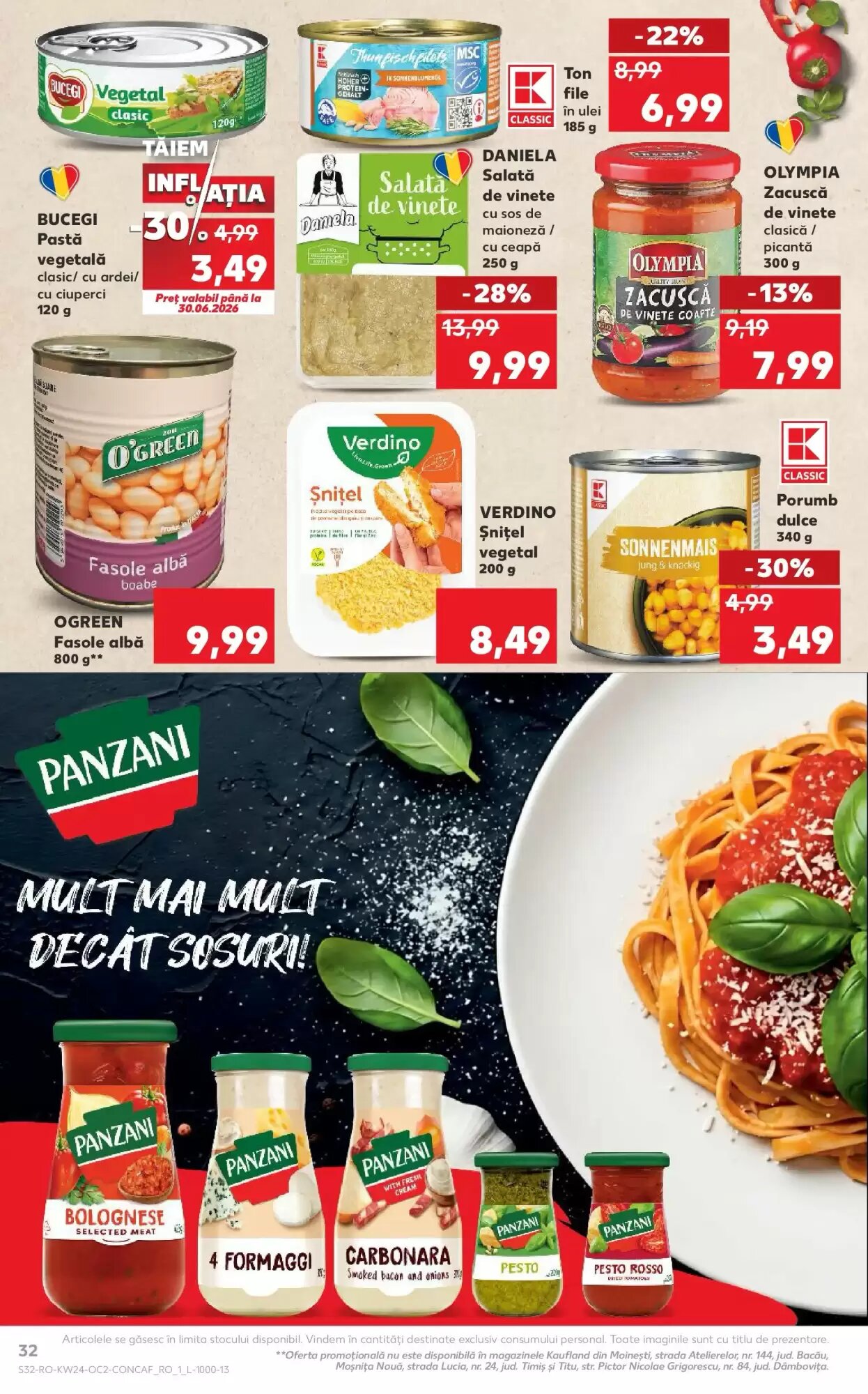 Catalogul cu oferte Kaufland valabil de la 10.06.2026 - Pagina 32.