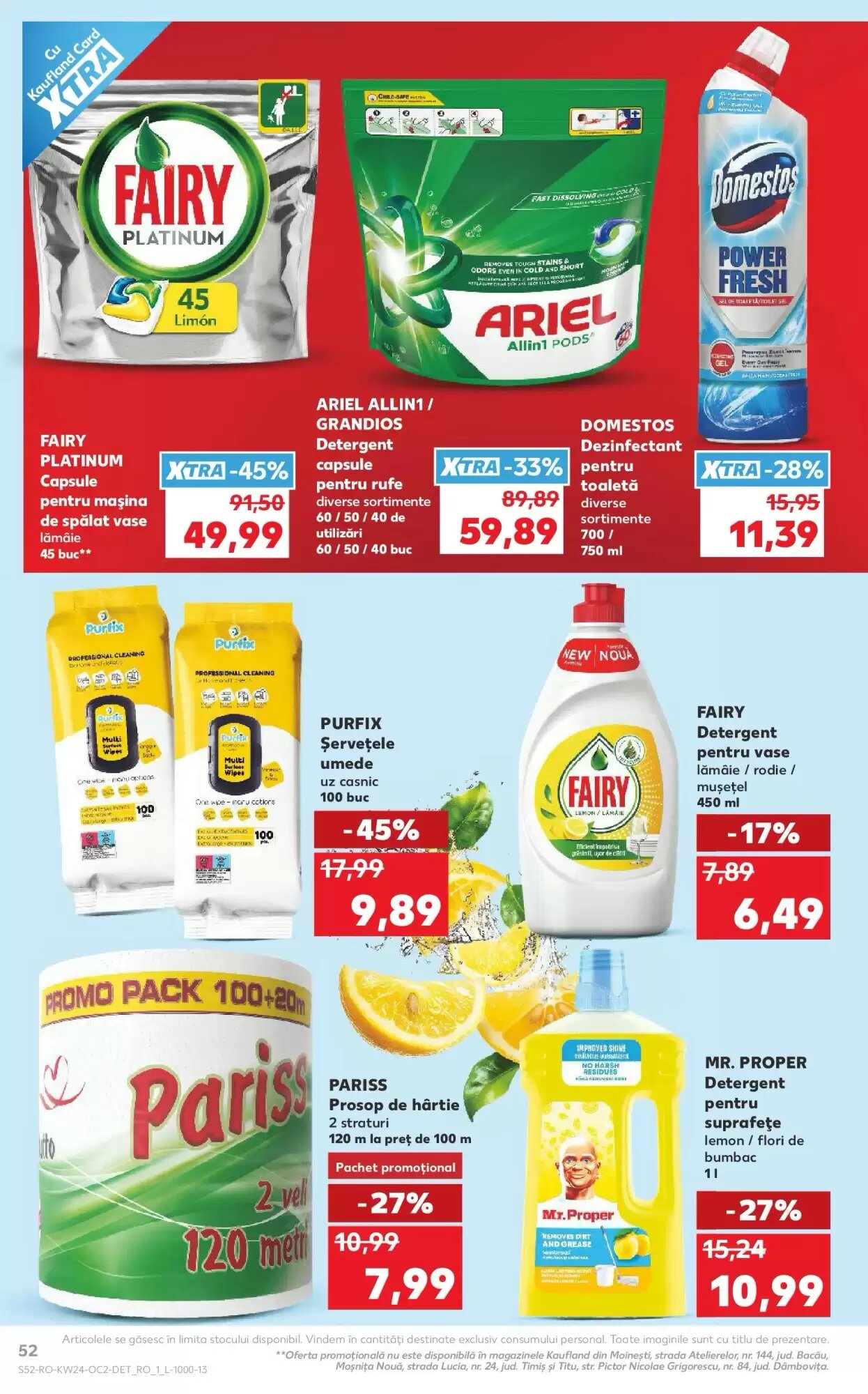 Catalogul cu oferte Kaufland valabil de la 10.06.2026 - Pagina 52.
