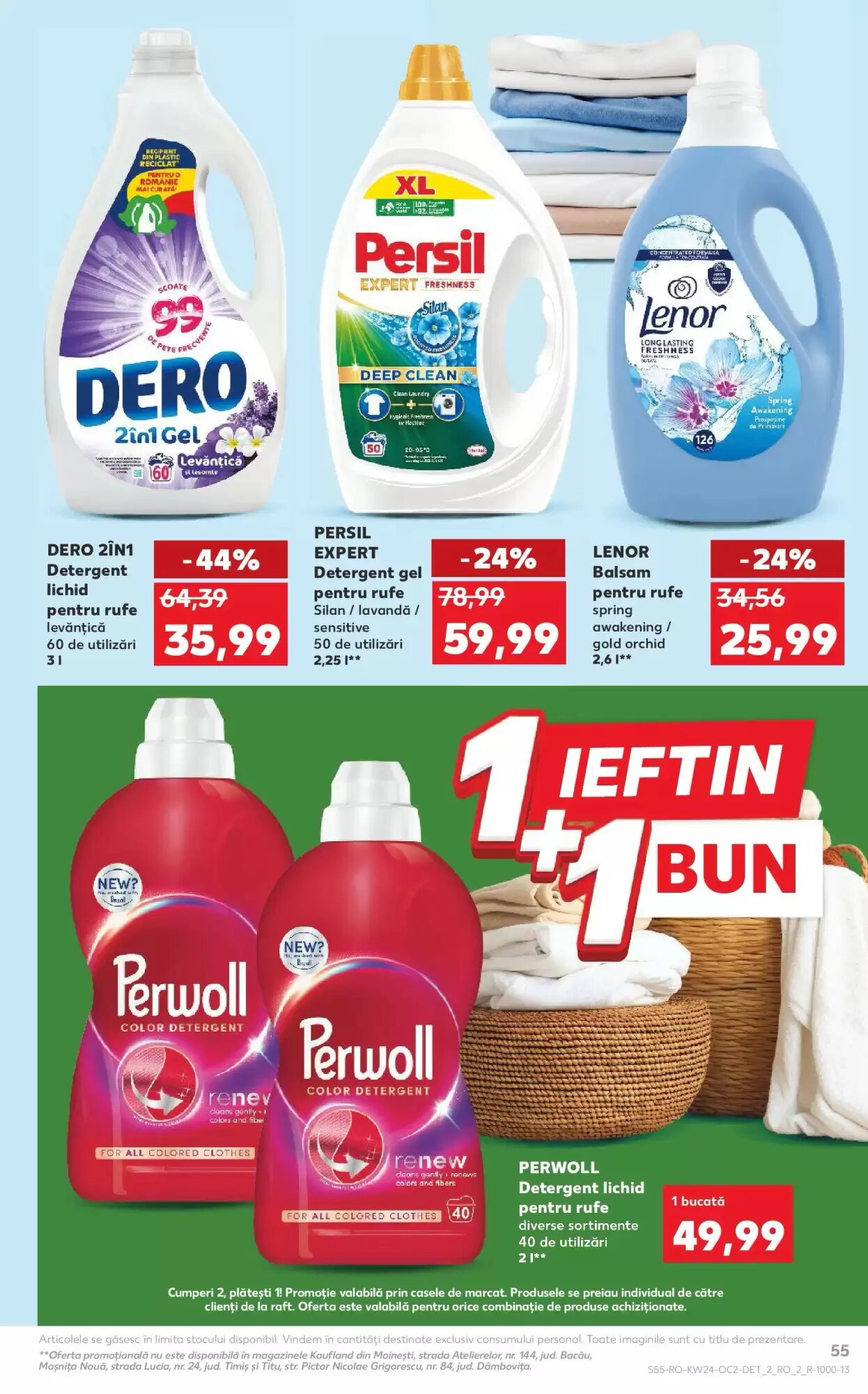 Catalogul cu oferte Kaufland valabil de la 10.06.2026 - Pagina 55.