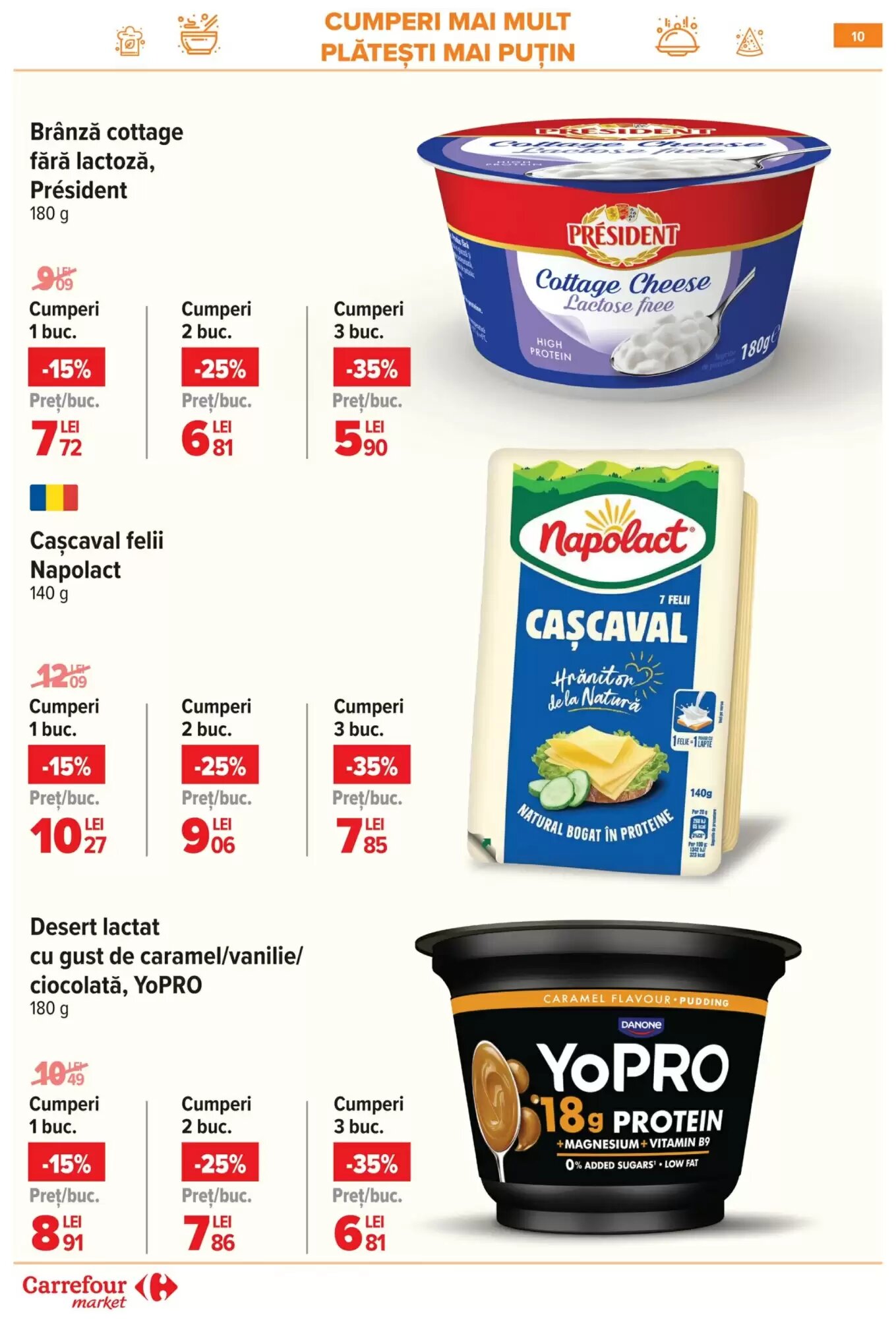 Catalogul cu oferte Carrefour Market valabil de la 10.06.2026 - Pagina 10.