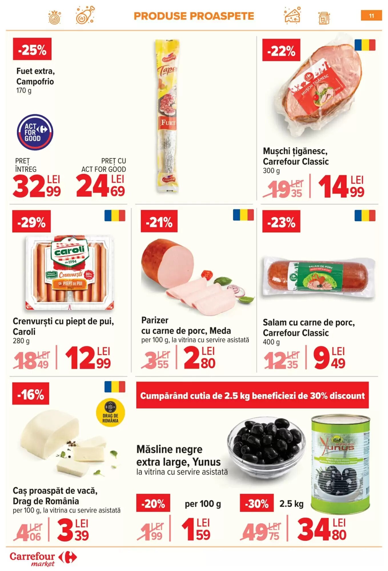 Catalogul cu oferte Carrefour Market valabil de la 10.06.2026 - Pagina 11.