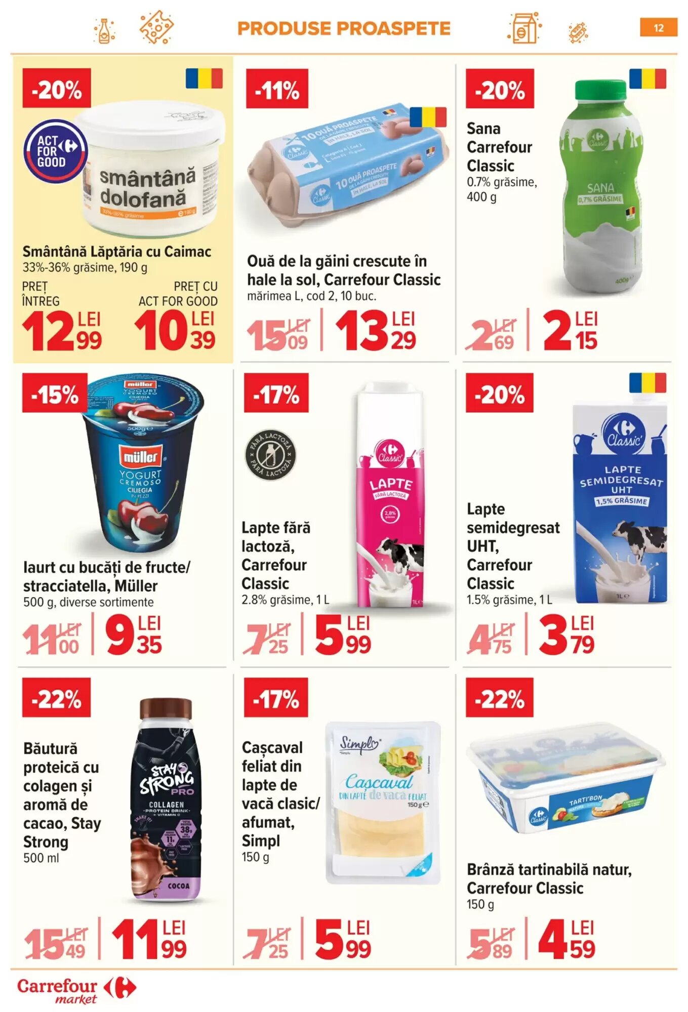 Catalogul cu oferte Carrefour Market valabil de la 10.06.2026 - Pagina 12.